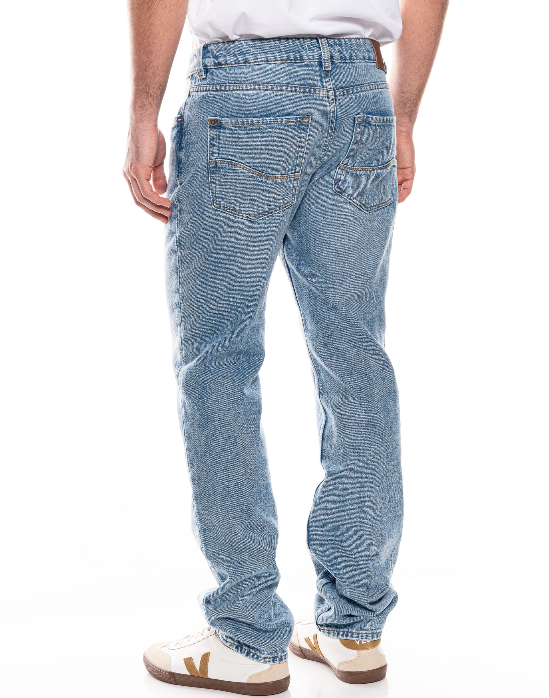 Jeans Regular Fit Tono Medio - imagen 2