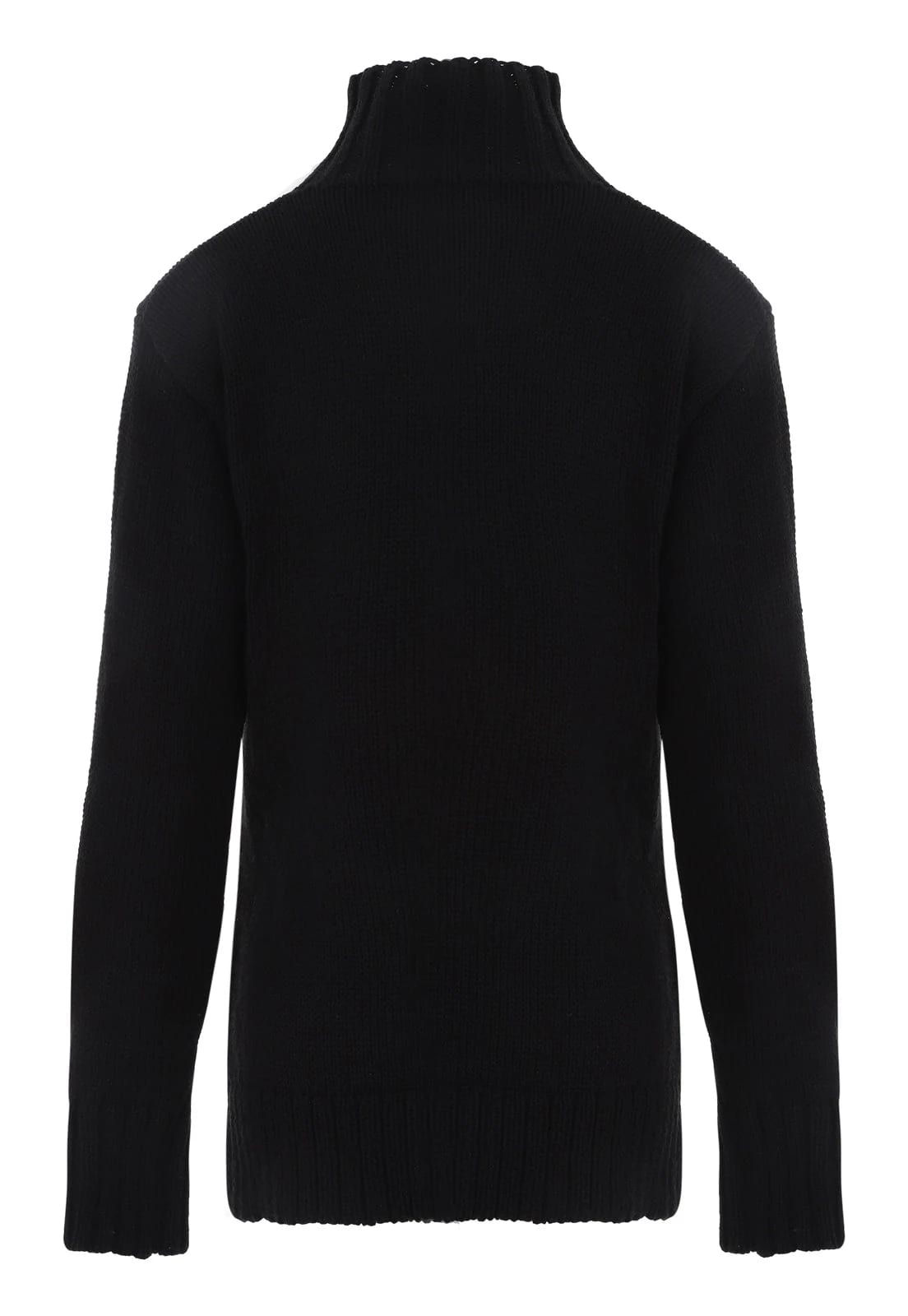 TURTLE NECK LETTER SWEATER - imagen 4