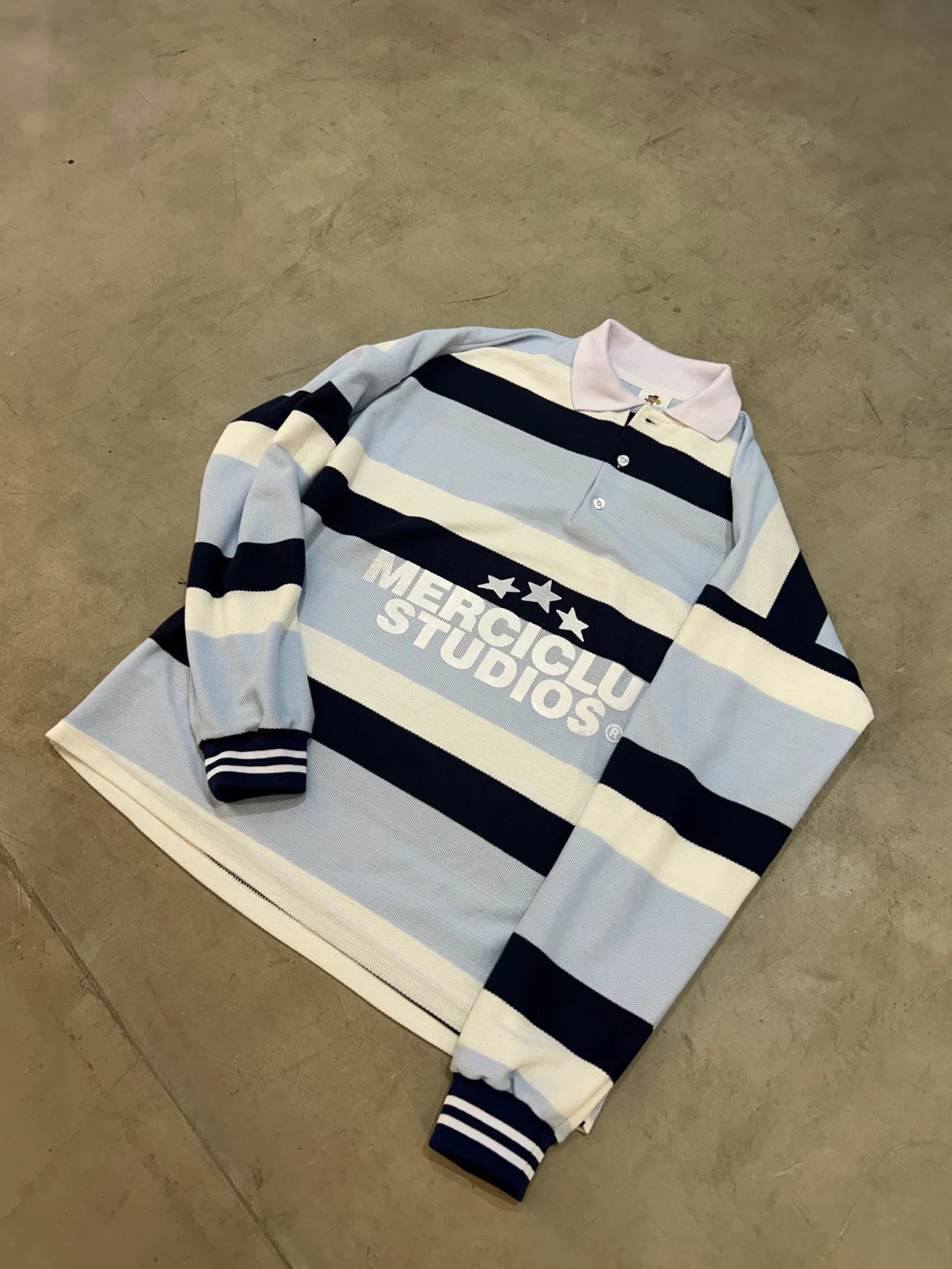 Hoodie Polo Merci Azul - imagen 5