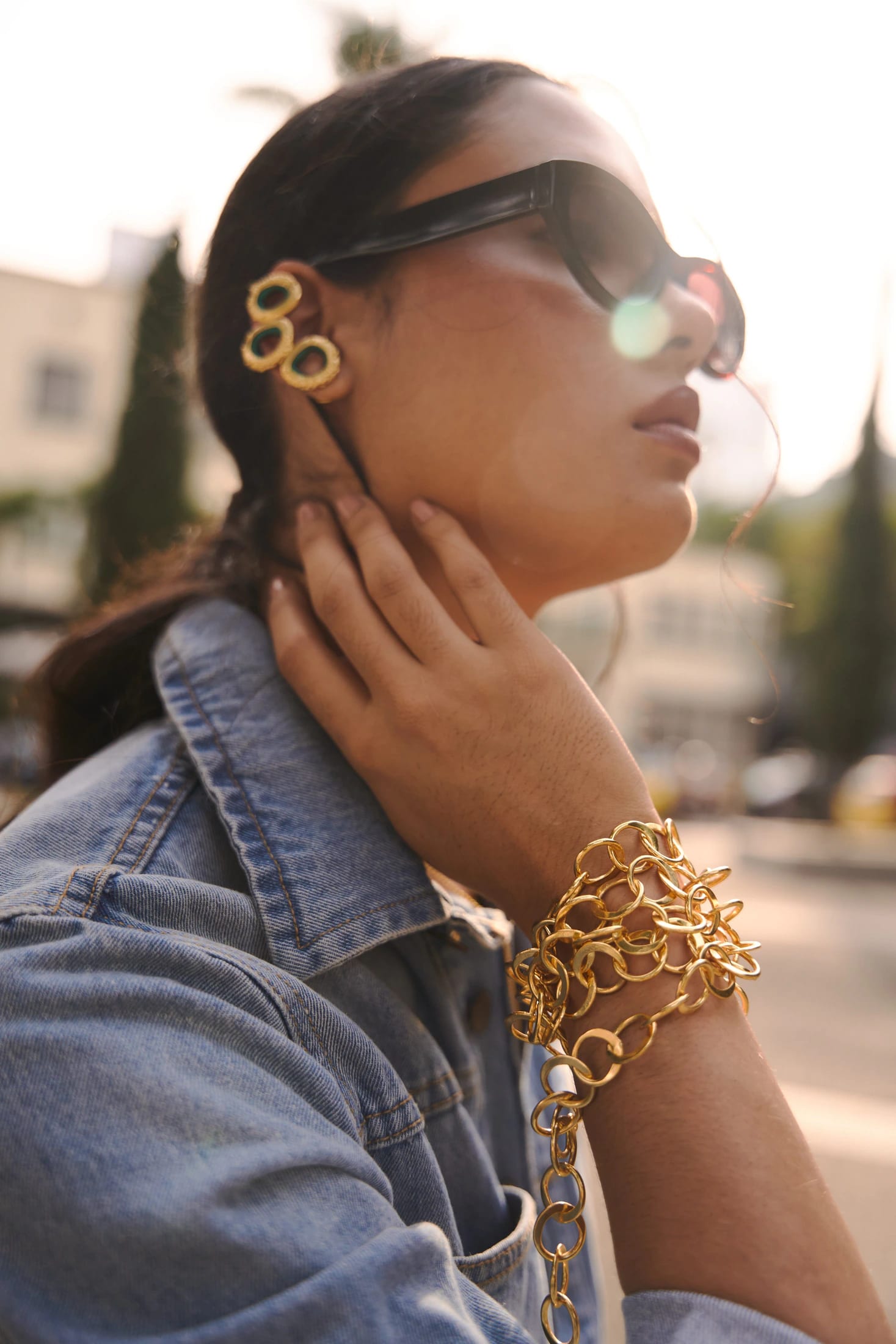Gold Collaboration Necklace - imagen 5