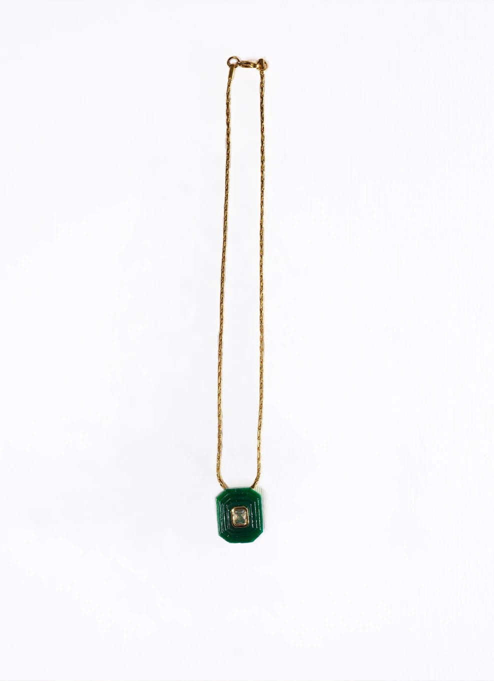 OTTAGONO - GREEN NECKLACE - imagen 4
