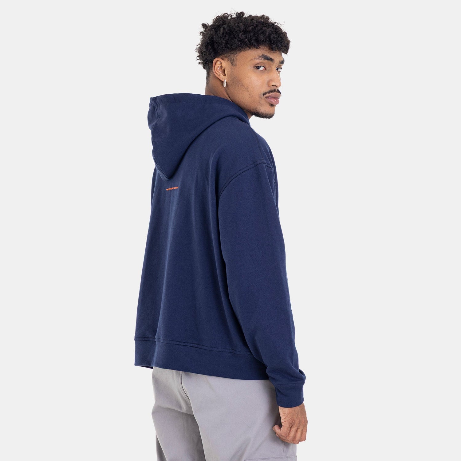 Zip Hoodie Regular Fit Dark Blue - imagen 5