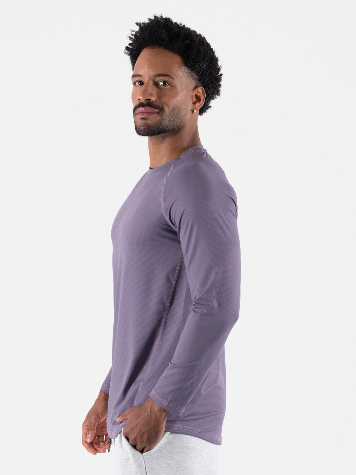 Camibuzo terry hombre morado - imagen 2