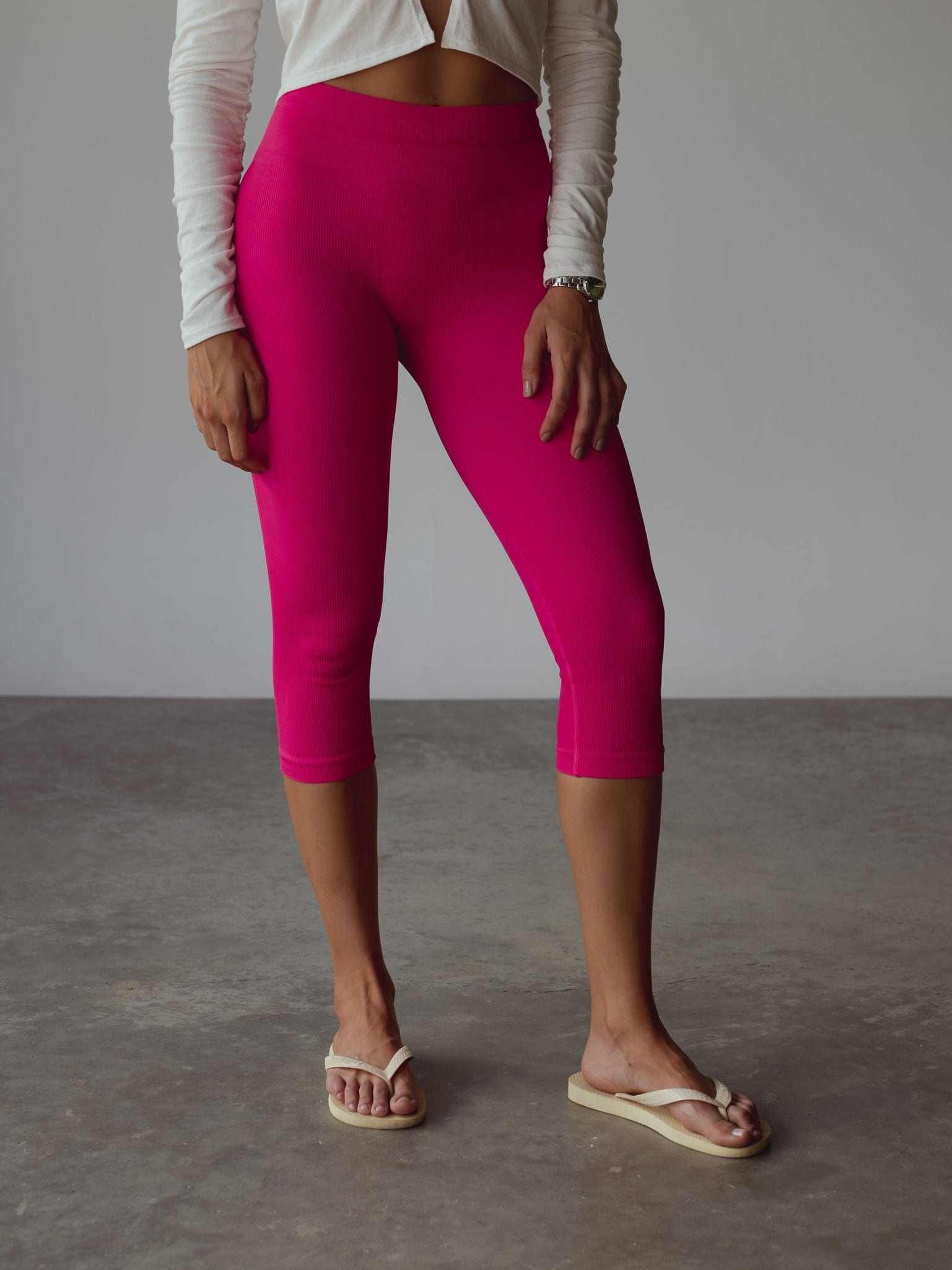 BLAZE SEAMLESS CAPRI - FUCSIA - imagen 4