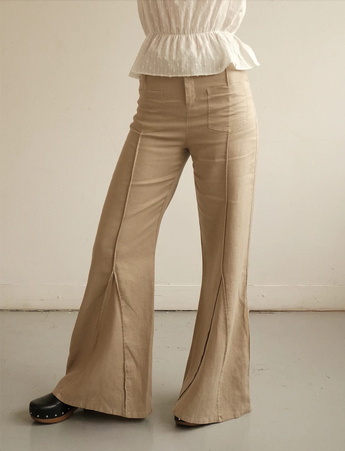Pantalón Aire de lino | Mocca - imagen 1
