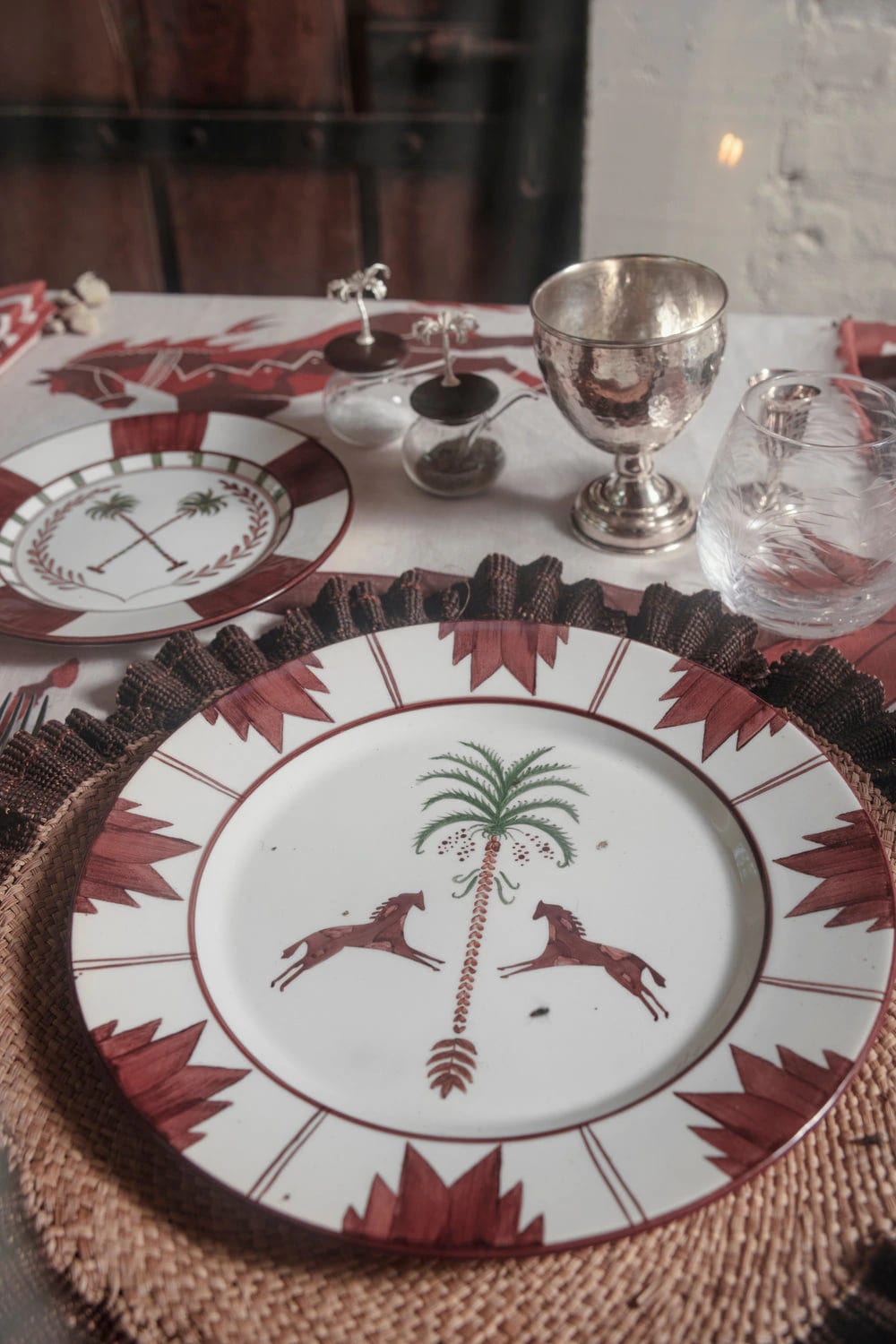 Hold Your Horses Dinner Plate Set of 2 - imagen 2