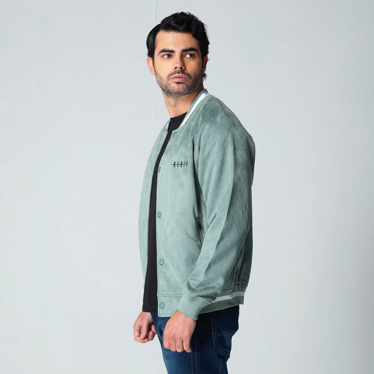 Chaqueta Beisbolera Regular Track - imagen 4