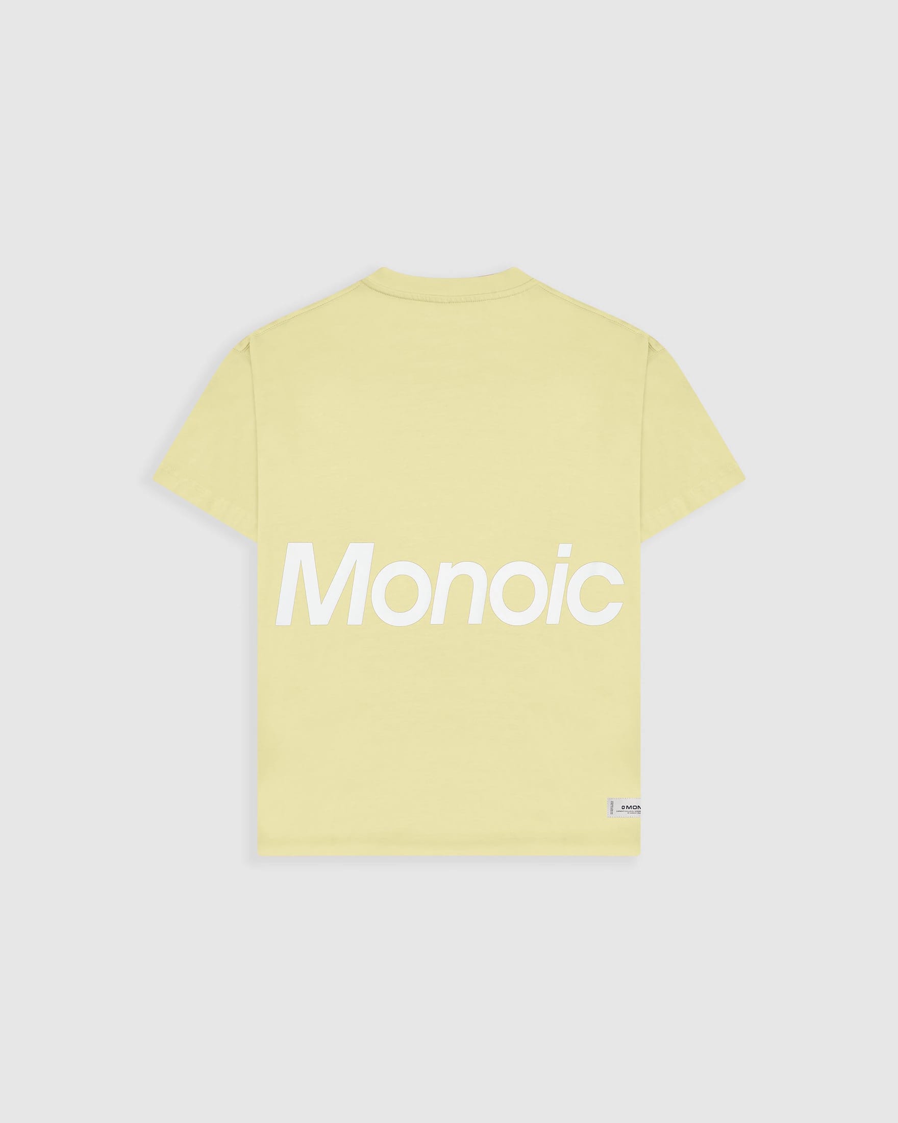 Camiseta Logo Oversized V3 - Amarillo Pastel - imagen 1