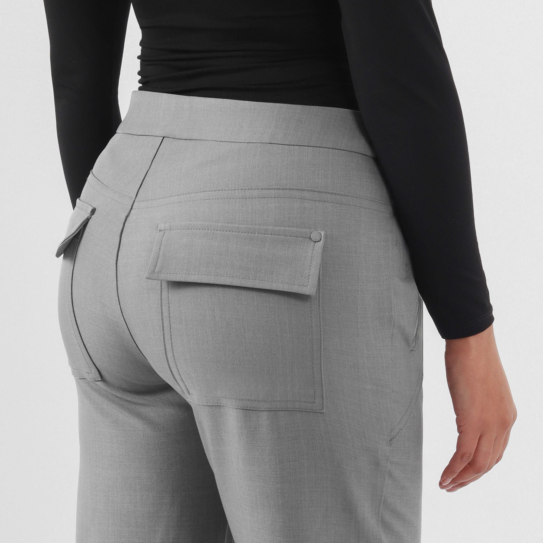 Pantalon Tiro Alto Bota Recta - imagen 4