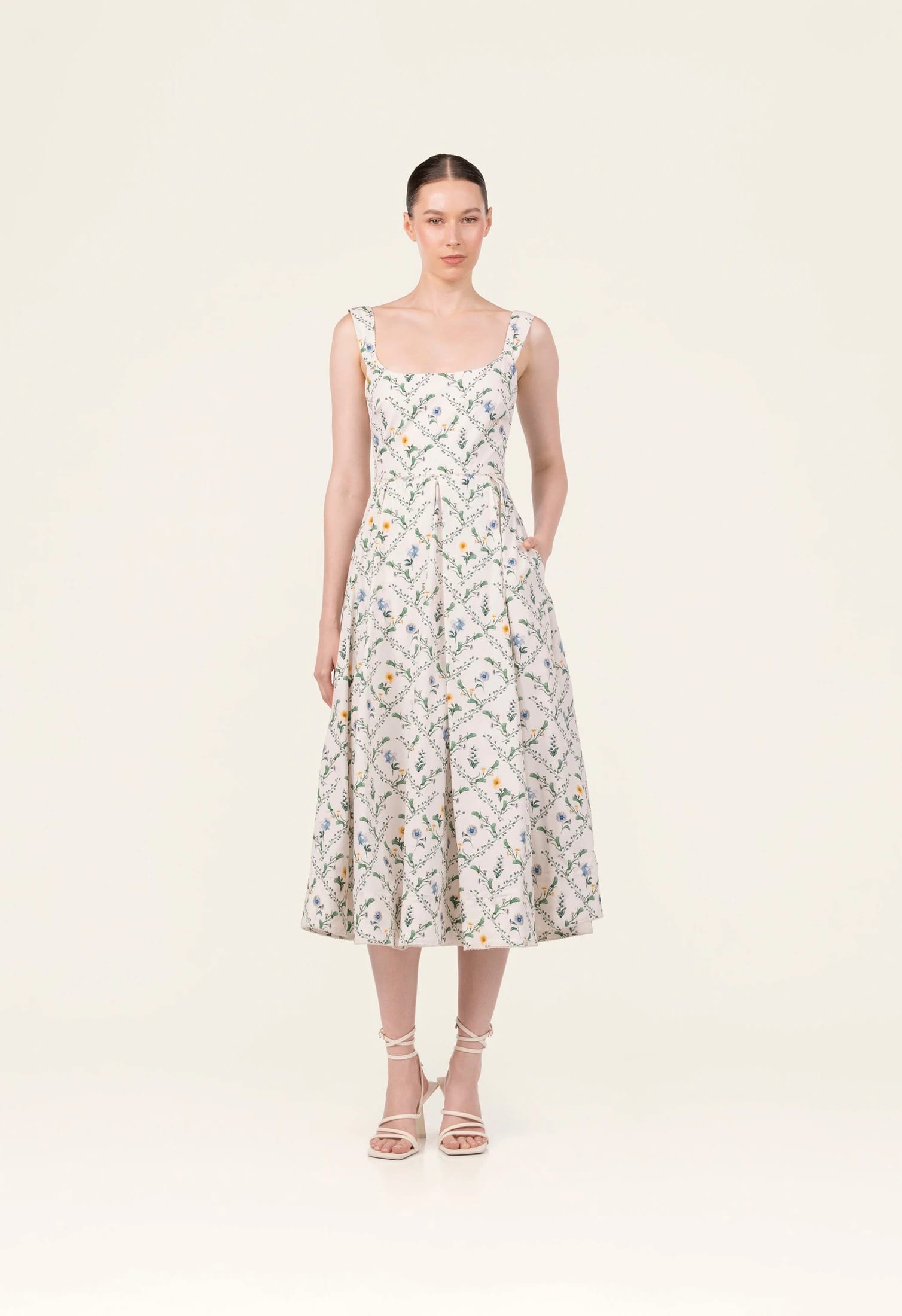 Alcaparra Brisa  Midi Dress - imagen 5