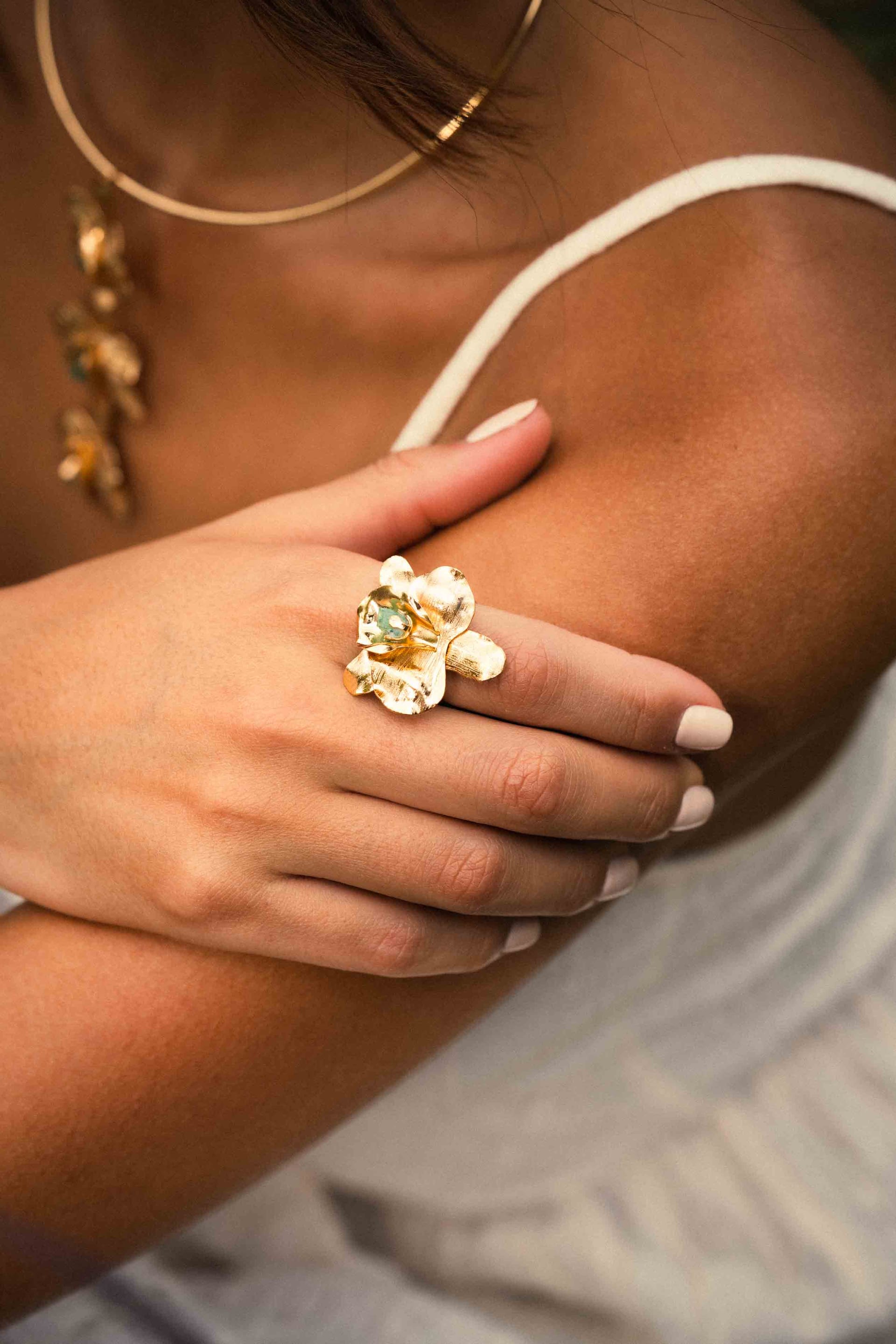 Anillo Evania Dorado - imagen 6