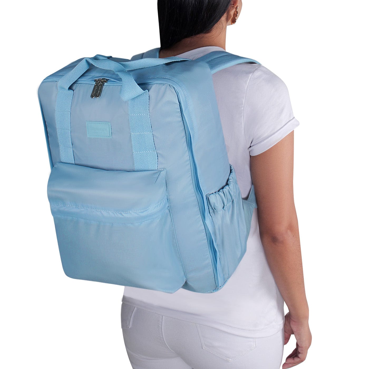 Morral Plegable Active Azul Claro - Ligero y Resistente - imagen 3