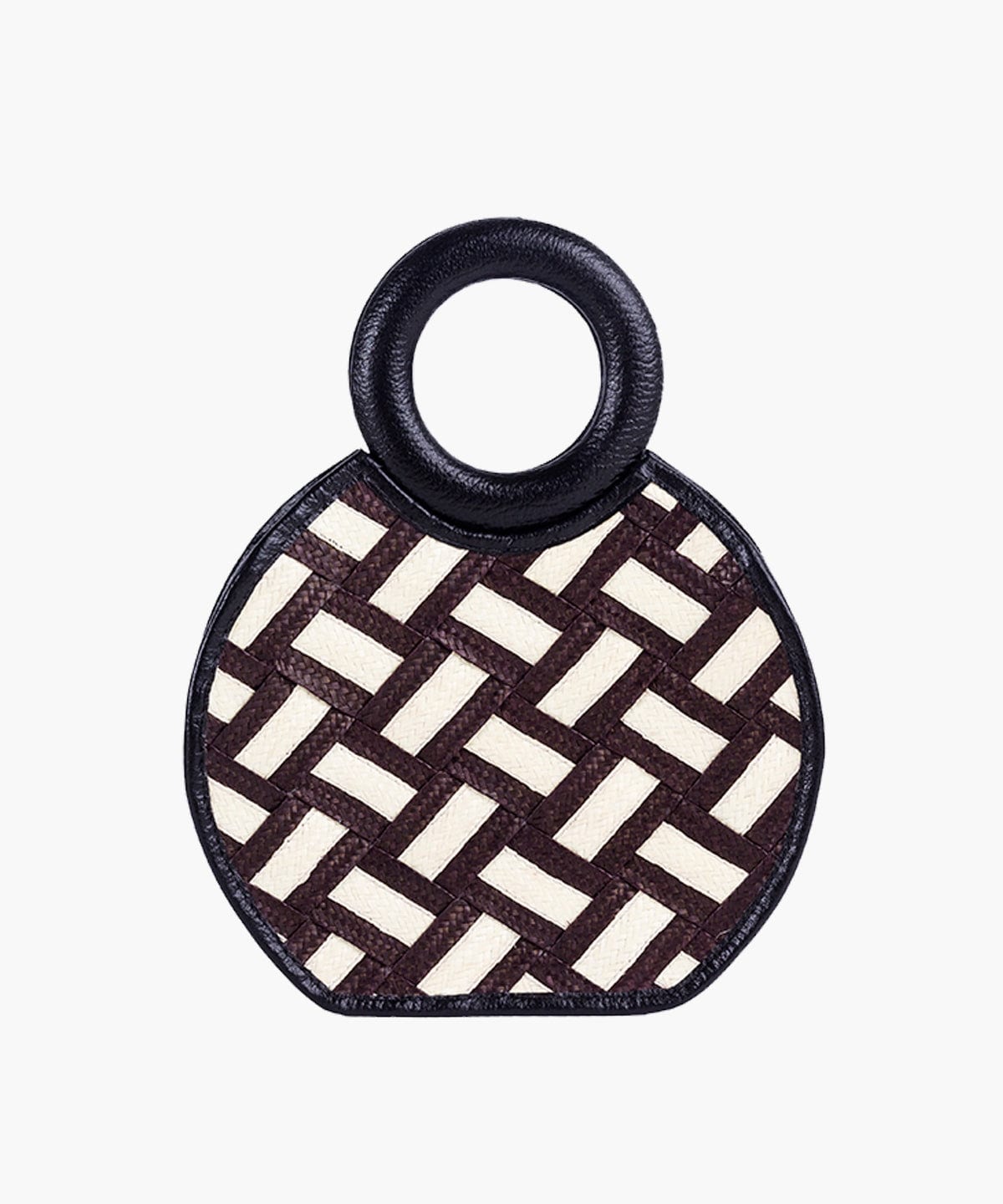 Zenú Braid in Raffia and Leather - imagen 1