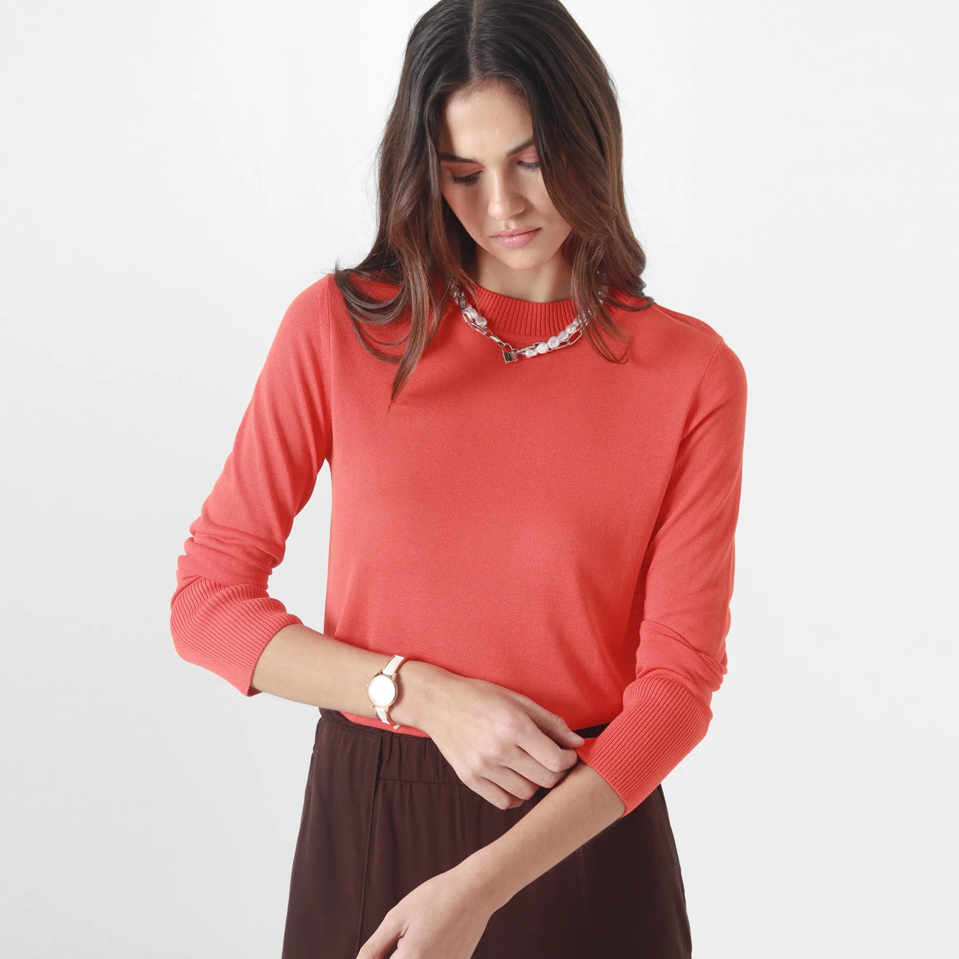Sweater Cuello Alto Manga Larga - imagen 5