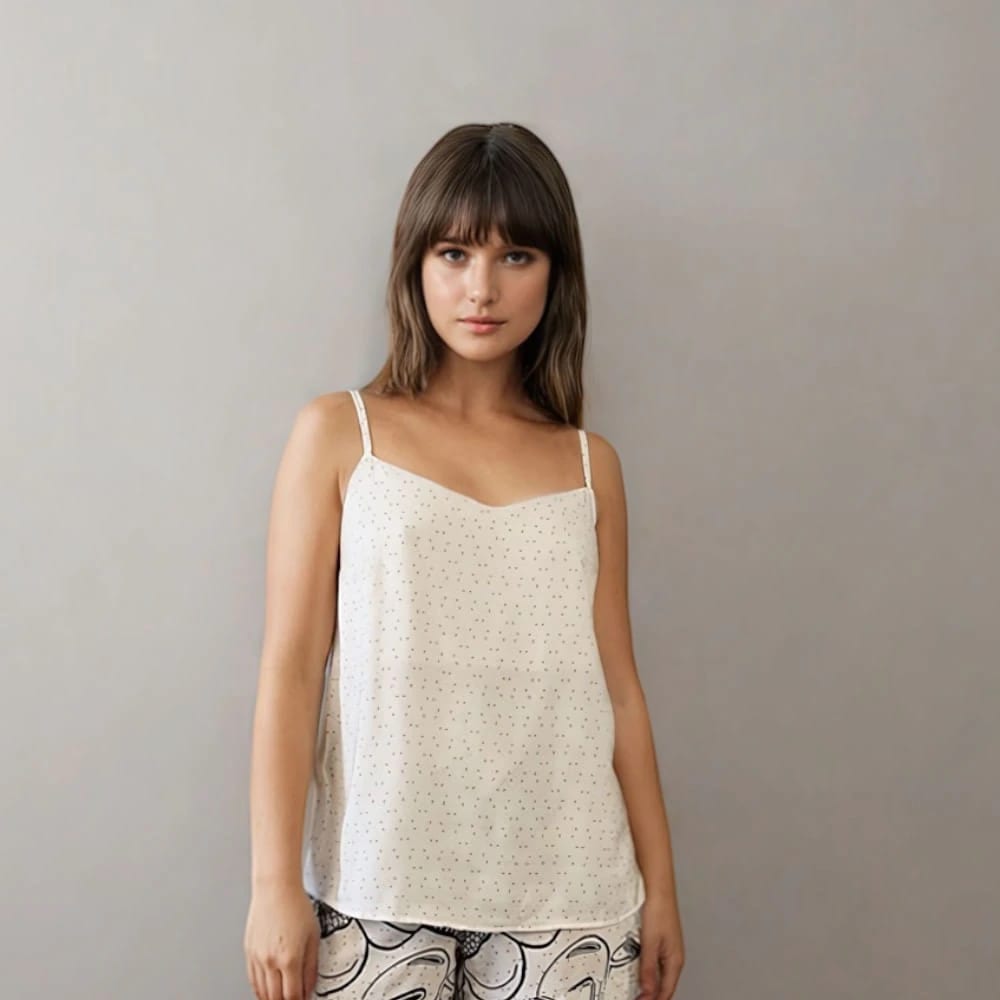 Camisa Tiras con Estampado - imagen 1