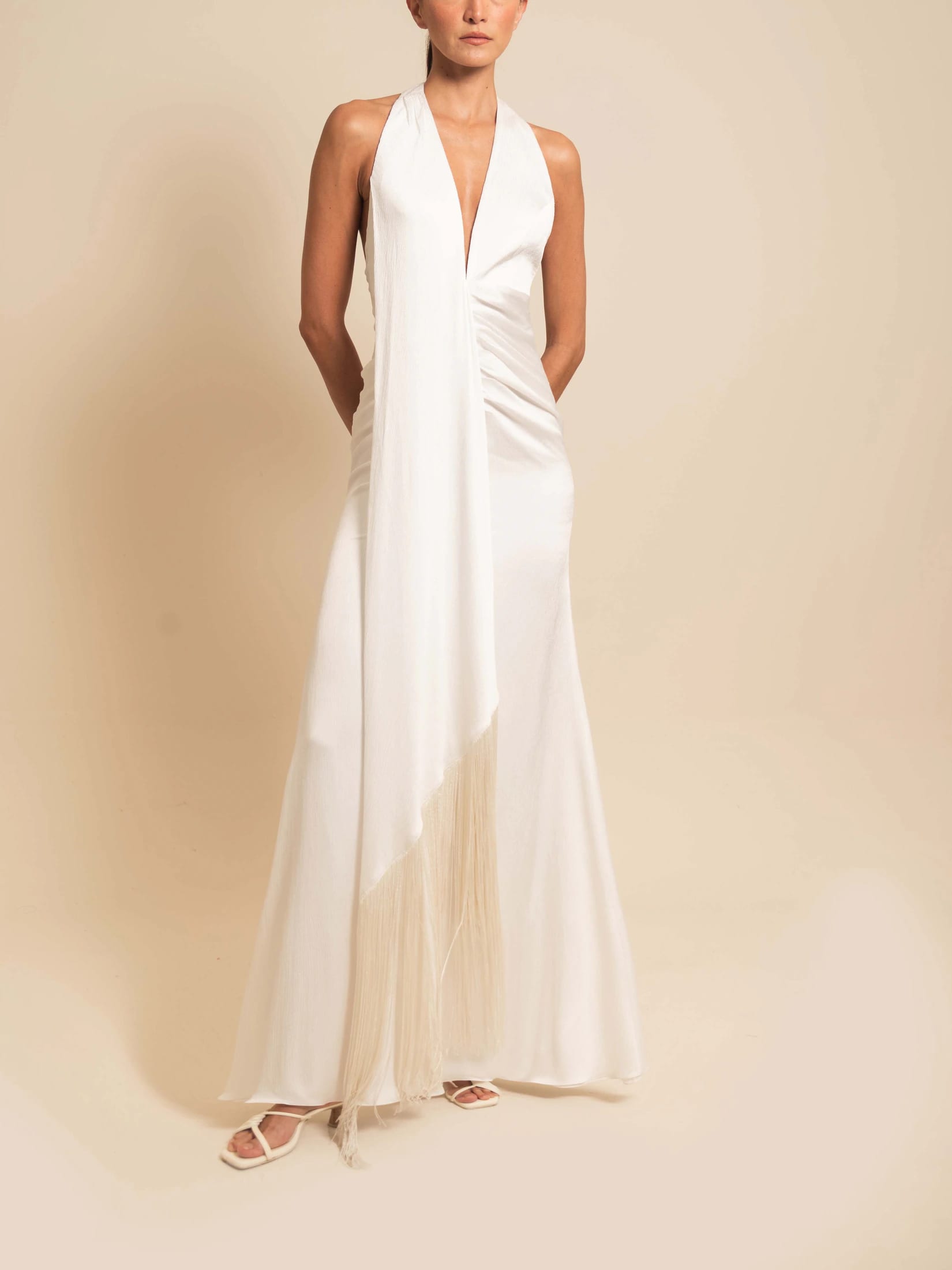 GEORGINA DRESS IVORY - imagen 5