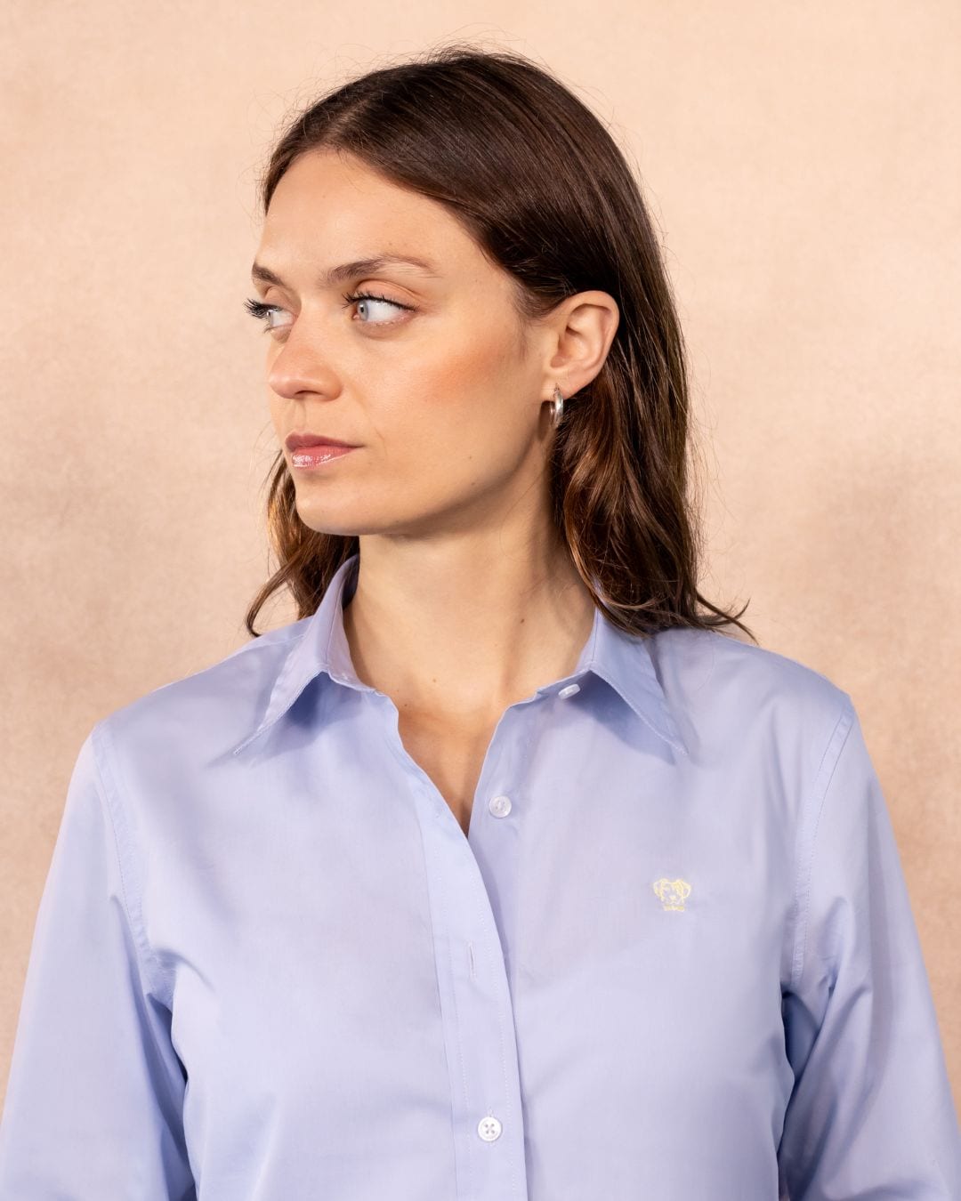Camisa Antimanchas de Mujer Light Blue - imagen 2