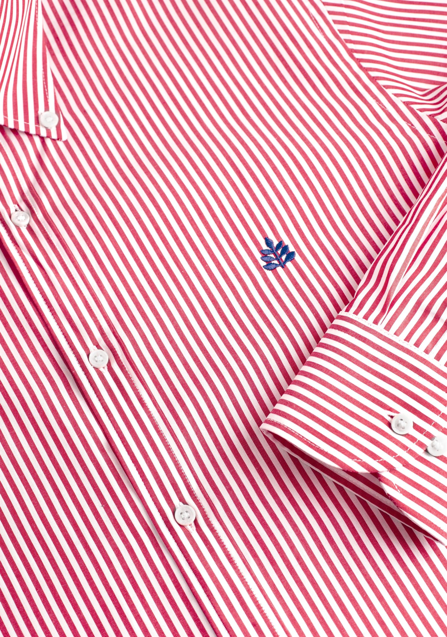 Camisa H CBD Rayas L-Azl Rojo - imagen 3