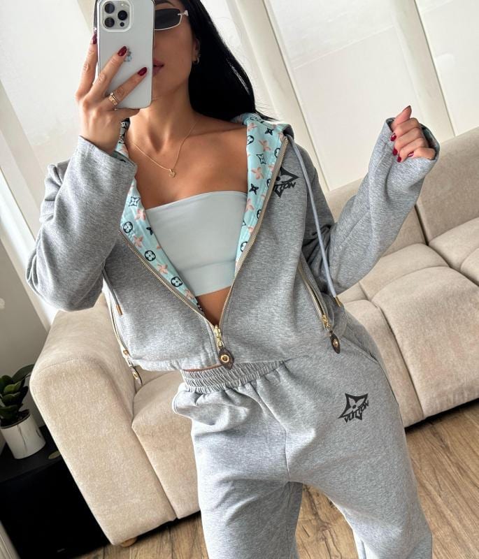 CONJUNTO LOUIS VUITTON GRIS - imagen 2