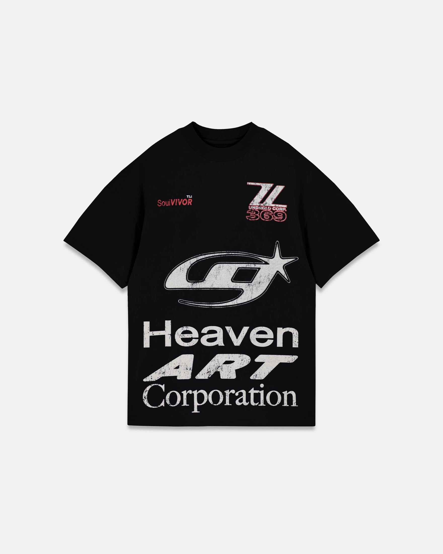 Act 1 Racer Tshirt Black - imagen 1