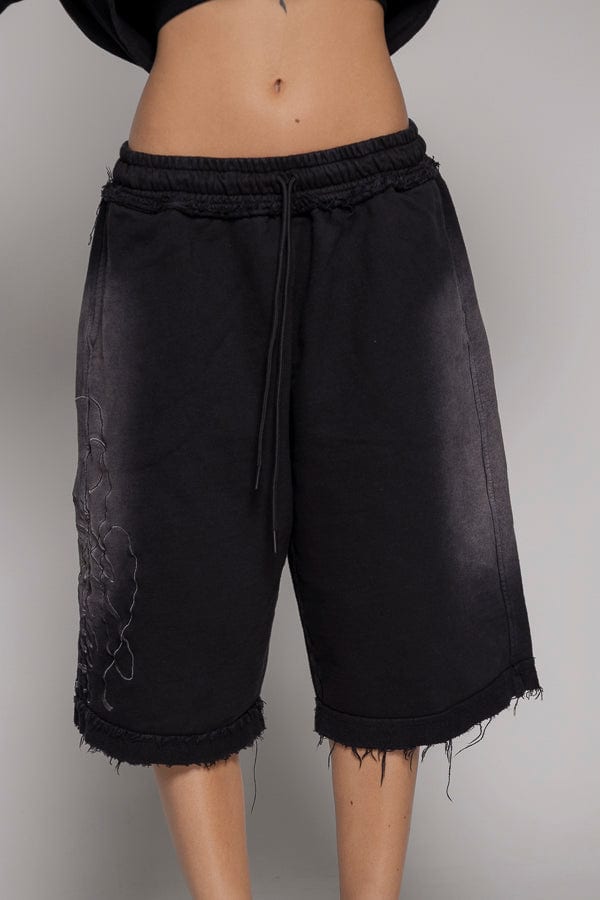 Bermuda/Jorts Remainder Dama Sogno-Negro - imagen 6