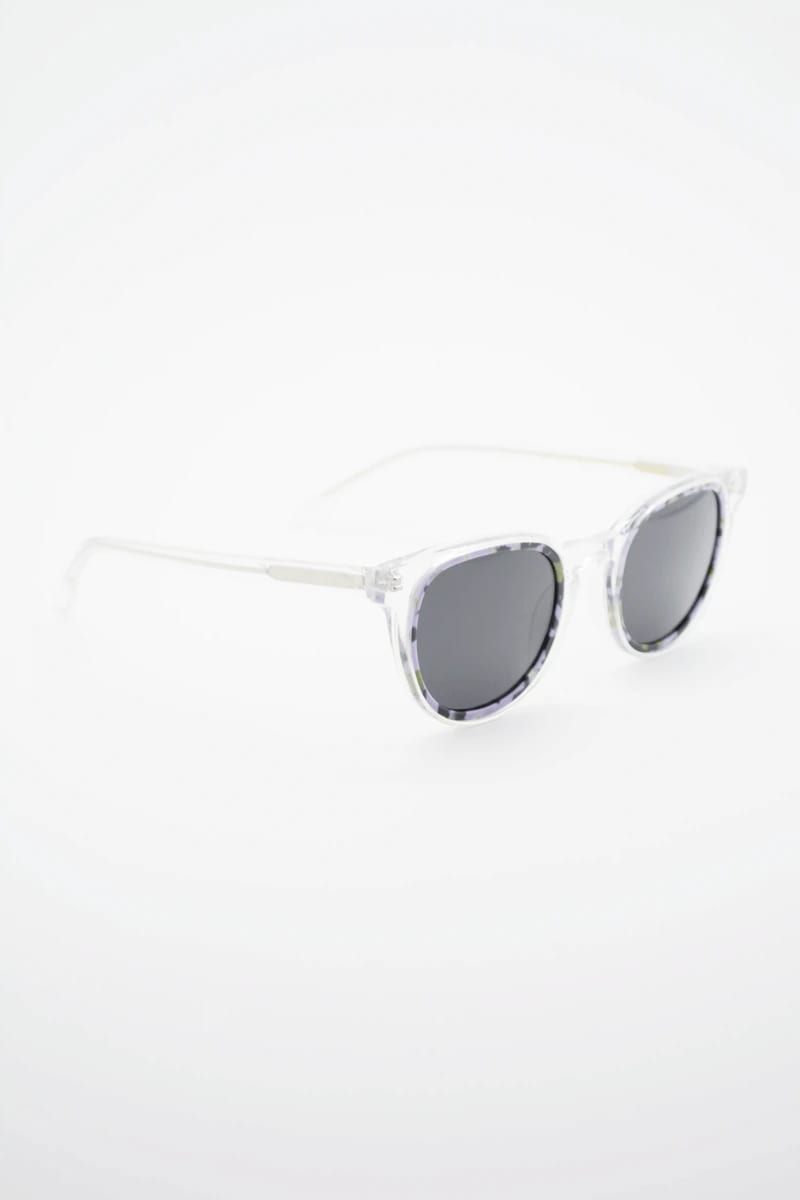 gafas de sol seventeen transparente terrazo morado - imagen 3