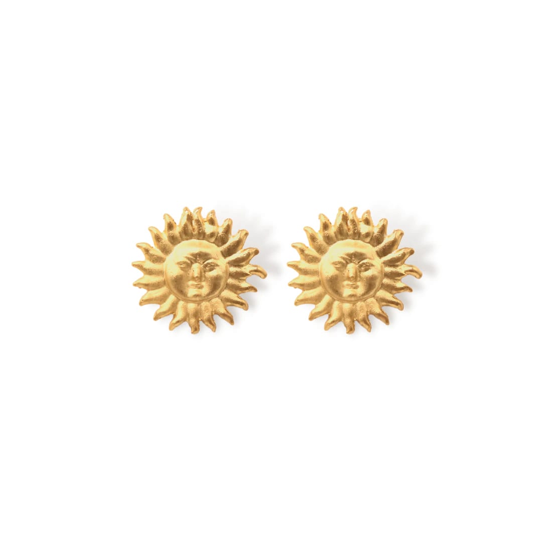 Aretes de sol con cara completa - imagen 2