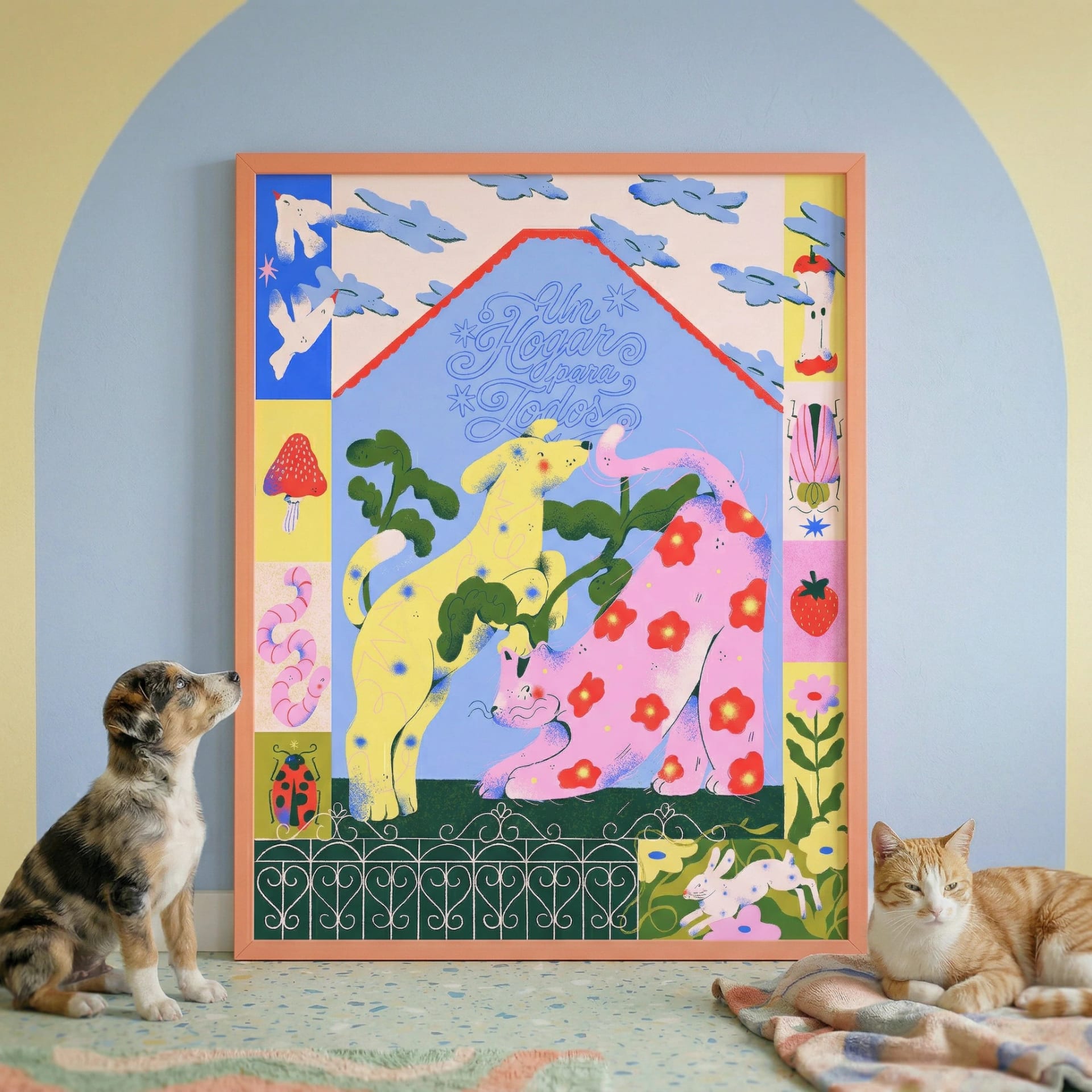 🏡✨ Póster Un Hogar para Todos - imagen 1