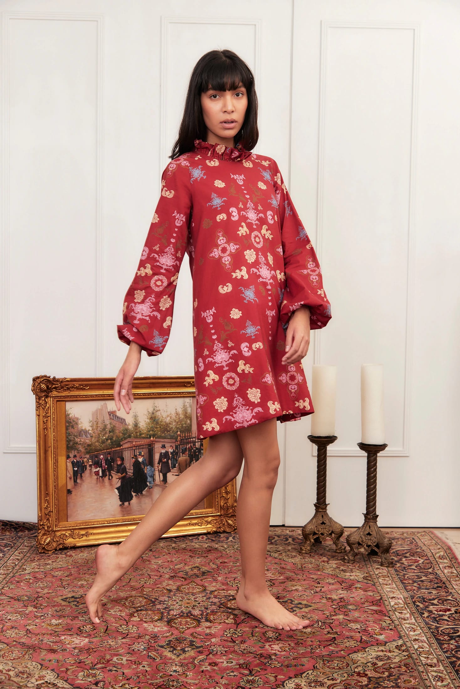 Grosella Roja Mini Dress - imagen 2
