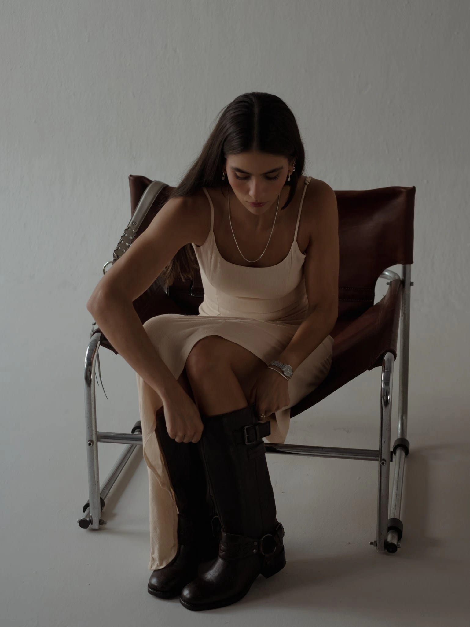 THE MINIMAL DRESS - NATURAL - imagen 9