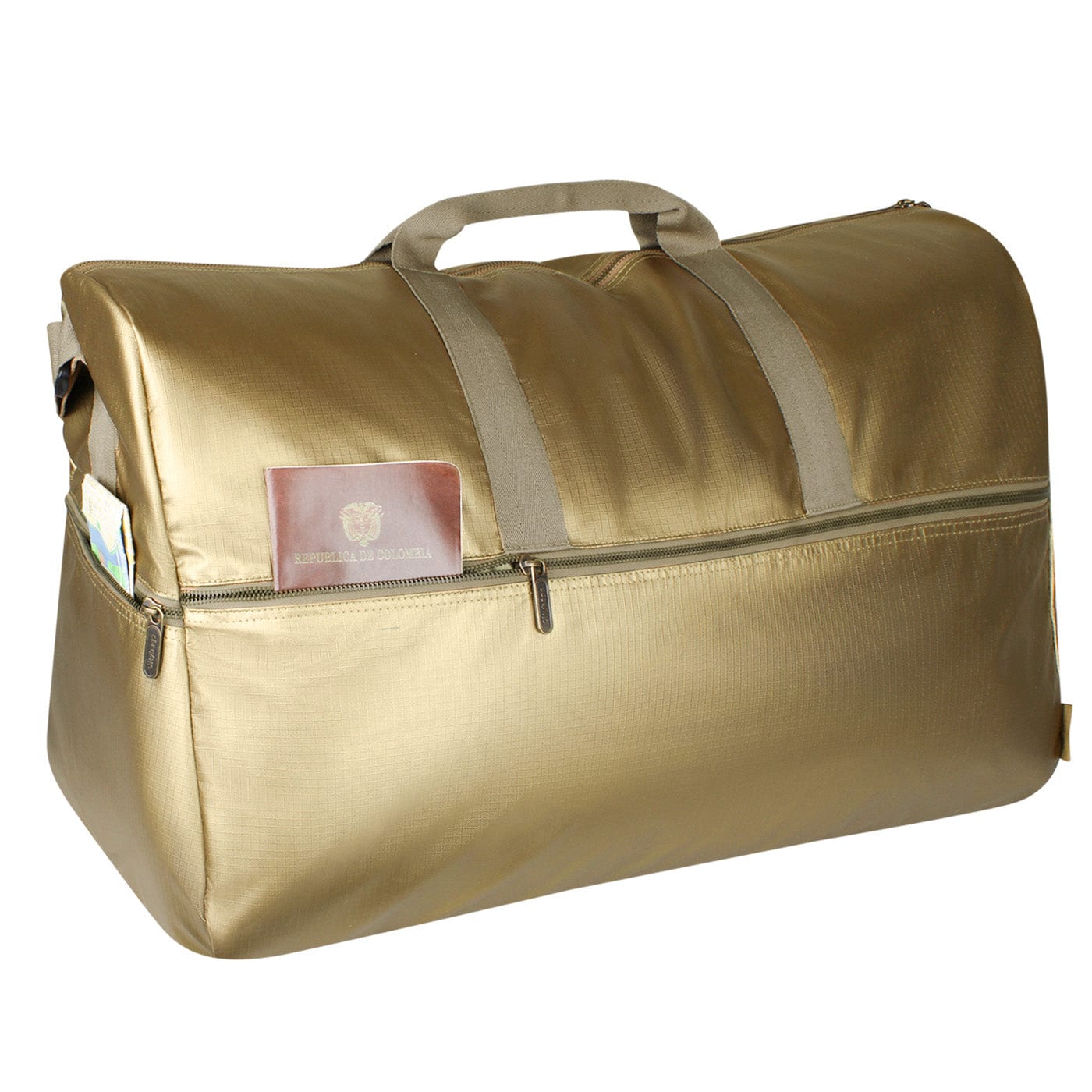 Maleta XL ULTRA Plegable Brillante Gold - imagen 4