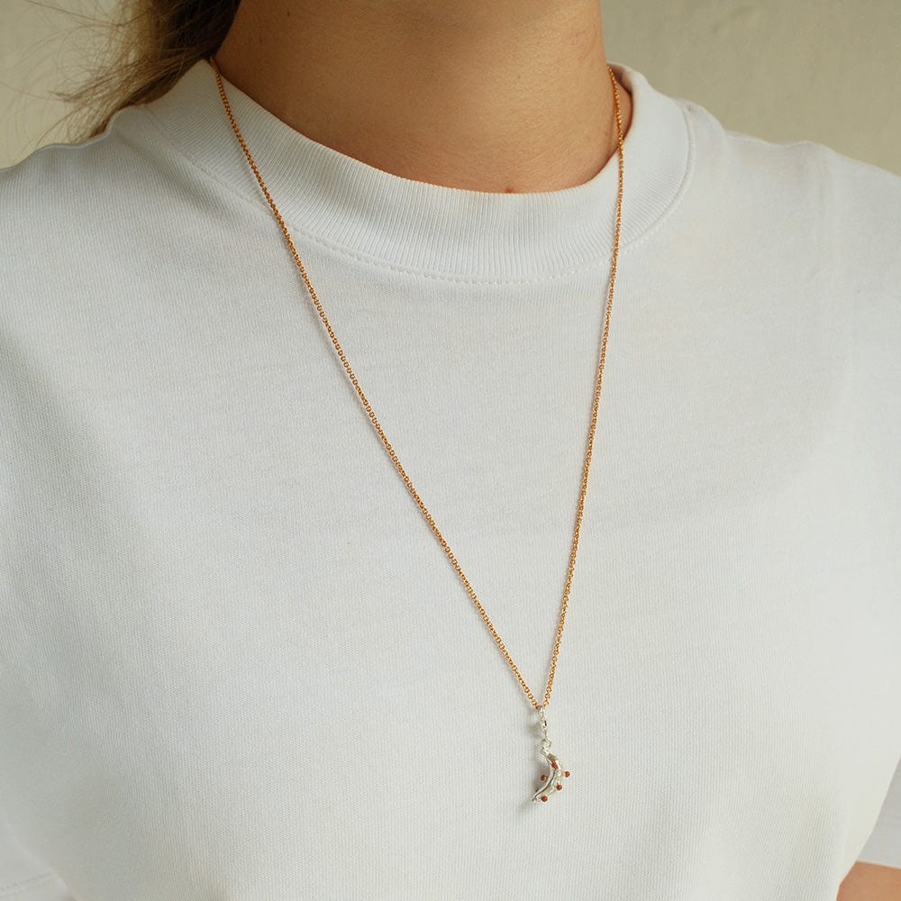 Dije Banana Mini Plata - imagen 2