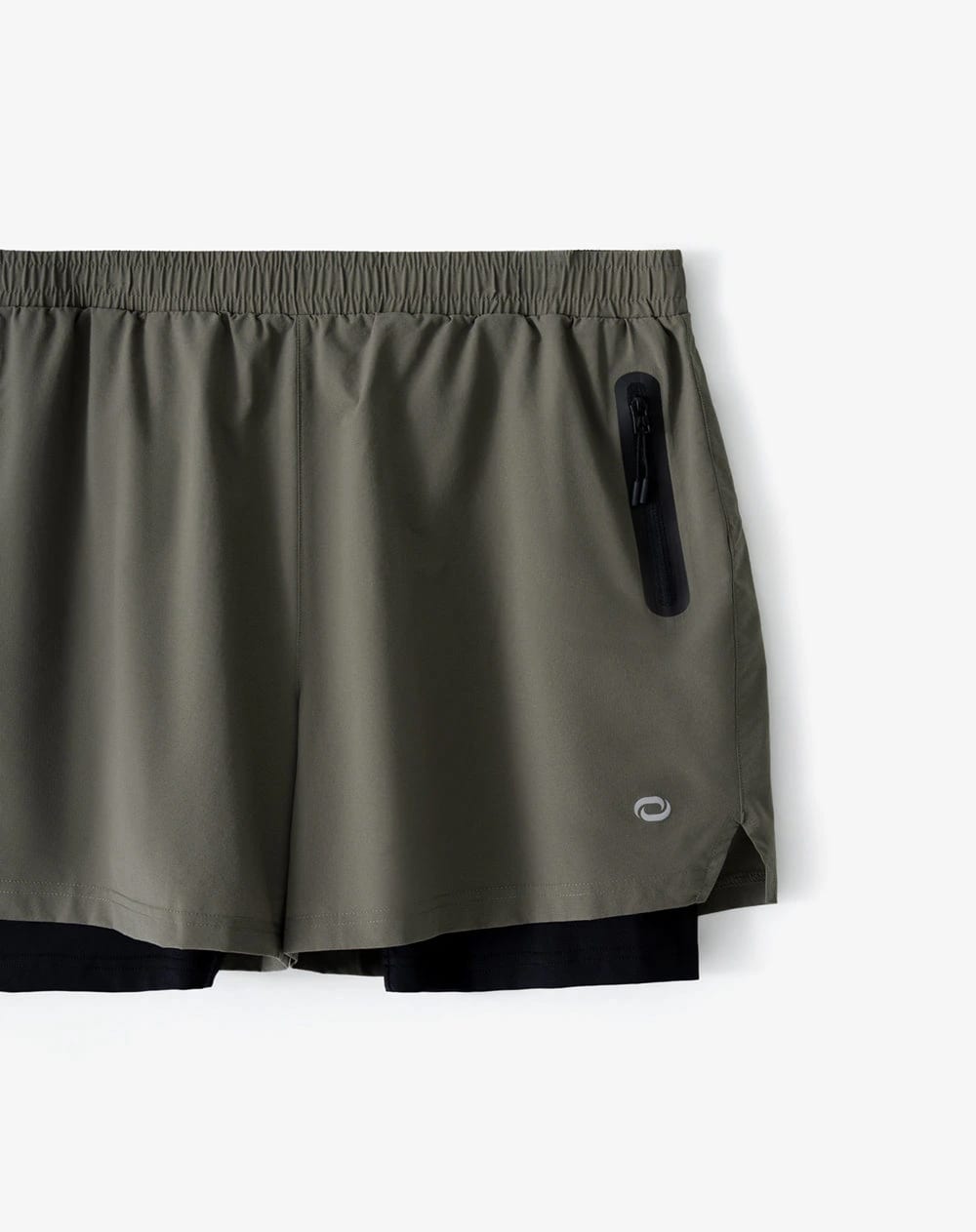 Pantaloneta deportiva café hombre - imagen 2