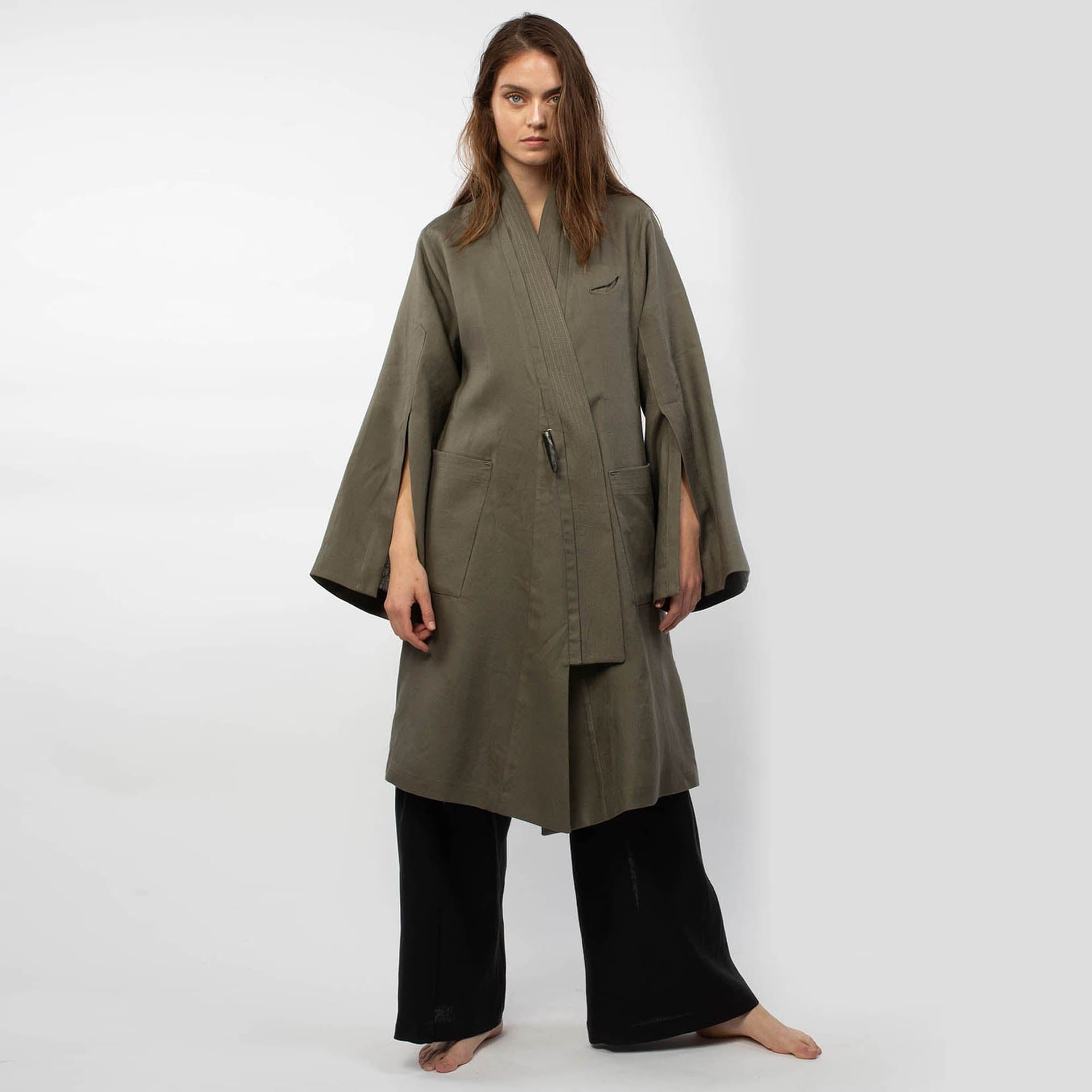 Kimono Cruzado Mangas Abiertas - imagen 5
