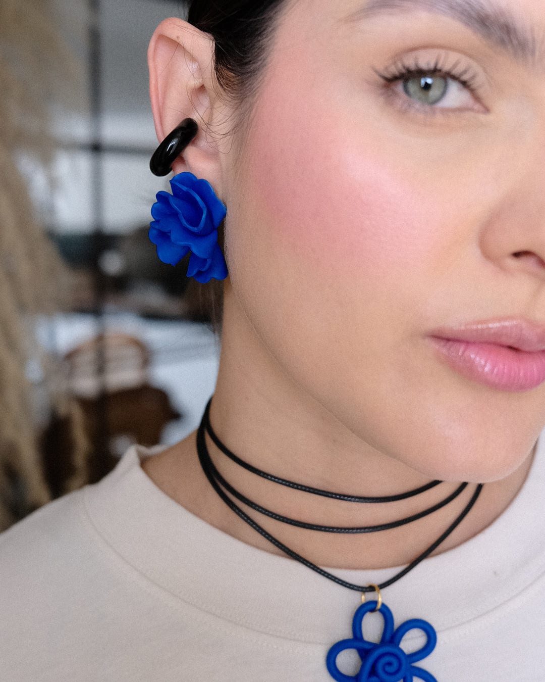 Wavy Earrings - - imagen 4