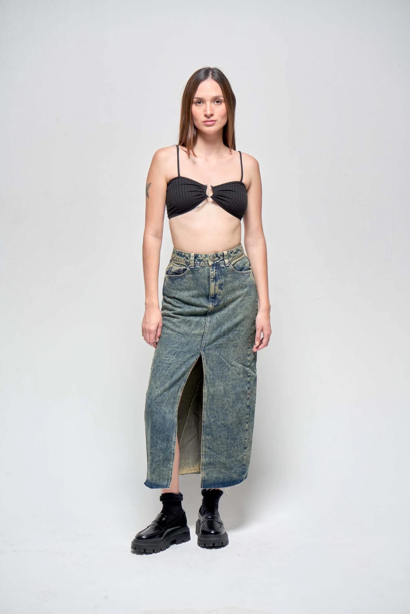 LAYLA DENIM SKIRT - imagen 28