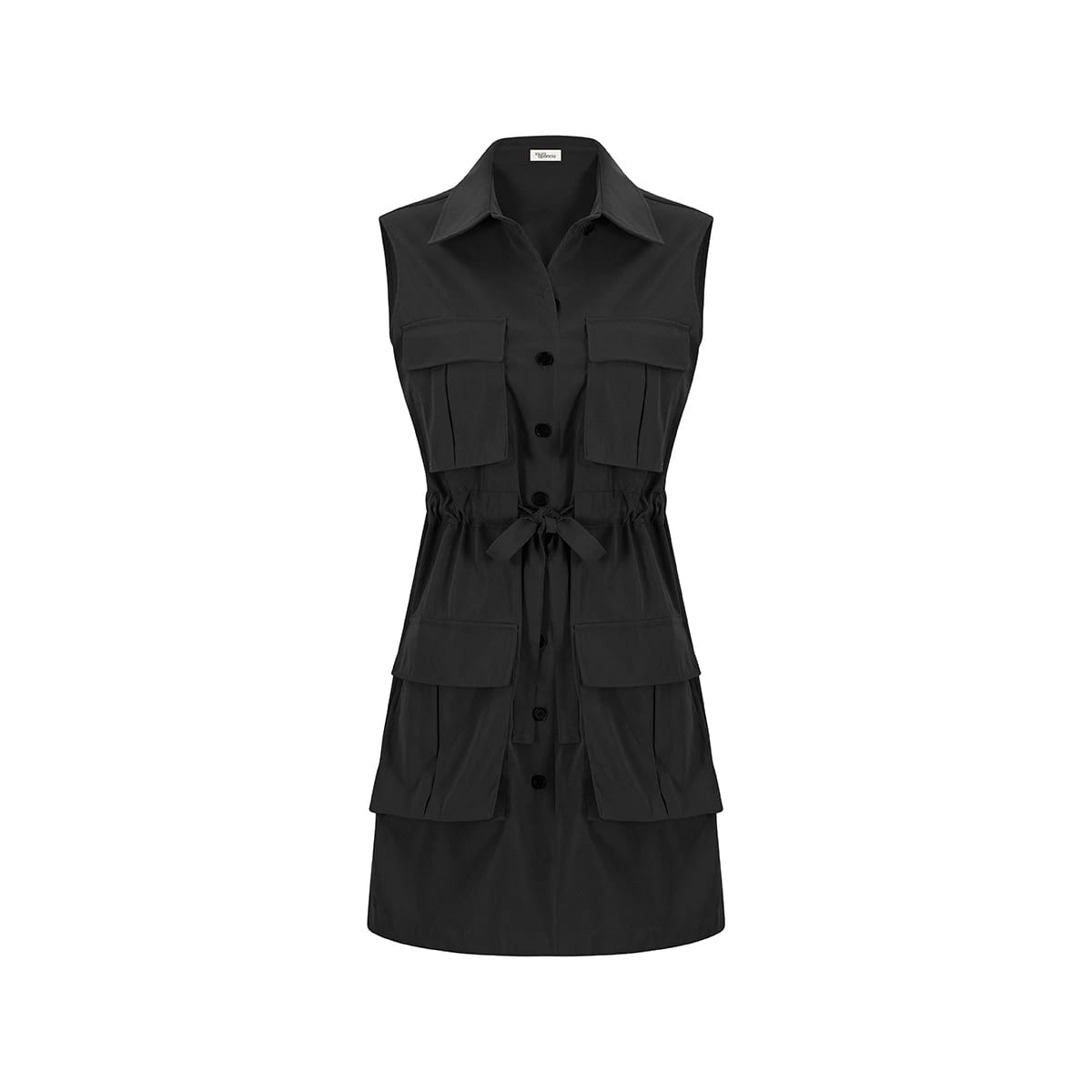 VESTIDO SAHARIANA DRIL - imagen 2