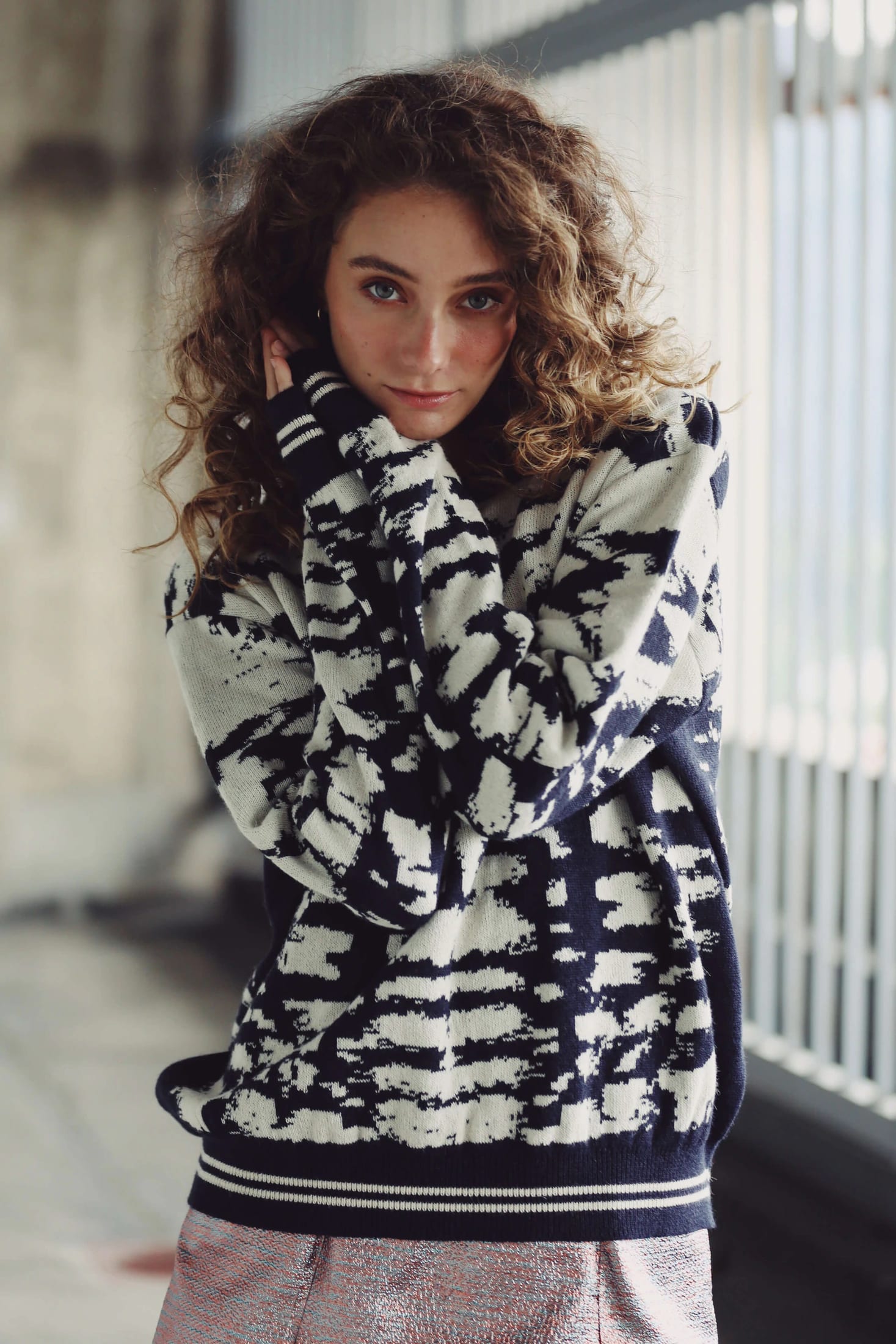 FIORELLA BLUE SWEATER - imagen 1