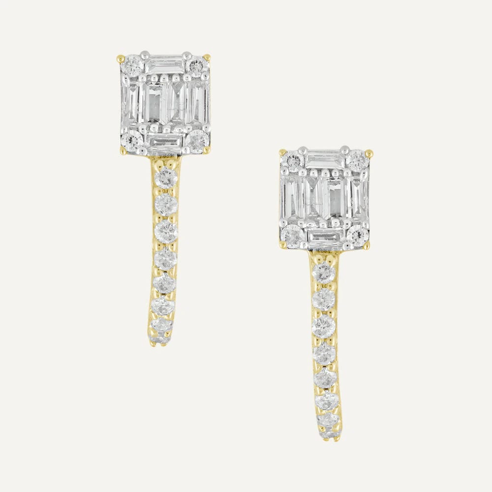 Arete Baguette stick - imagen 2