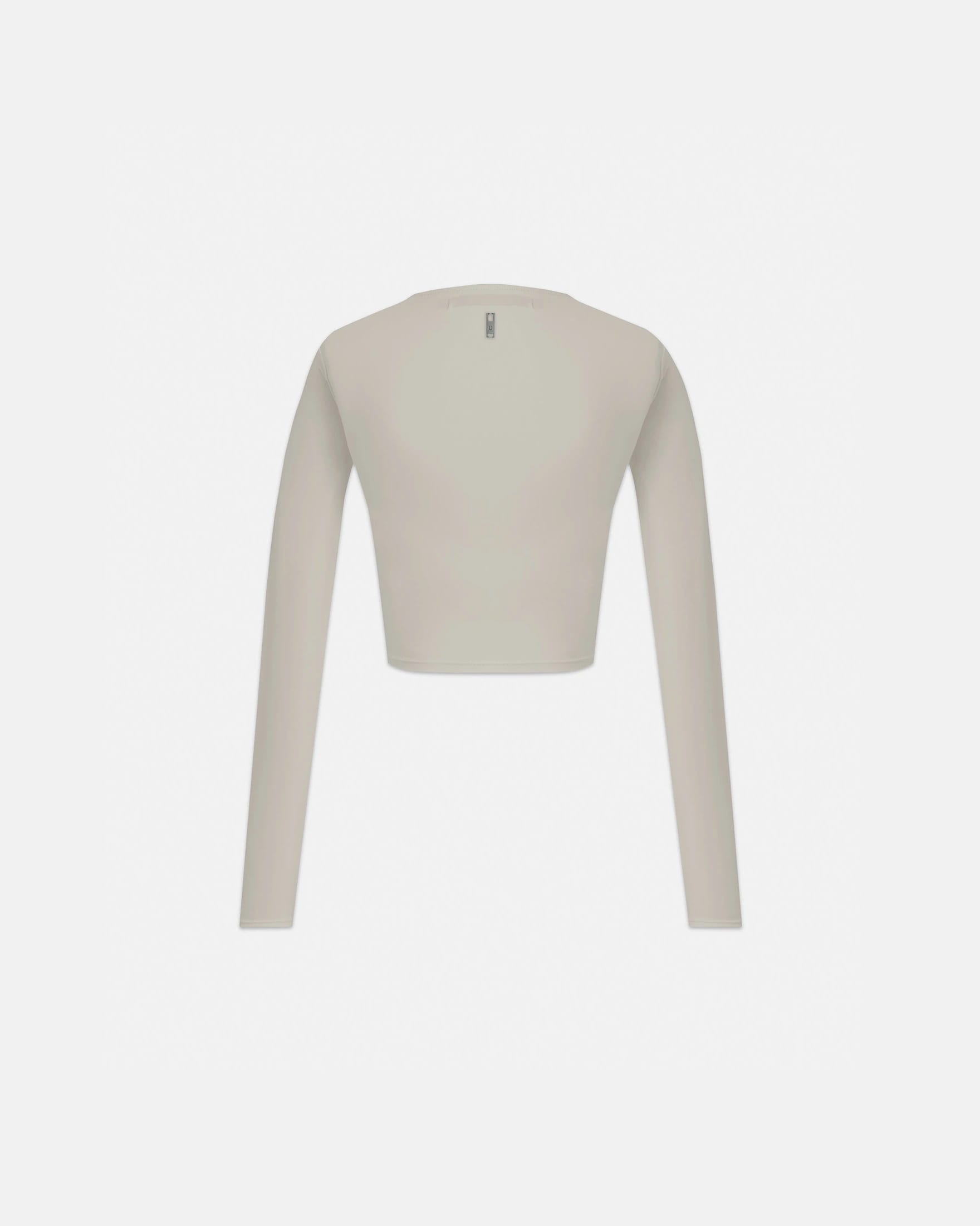 W Line Basic Long Sleeve Tshirt Light Gray - imagen 3