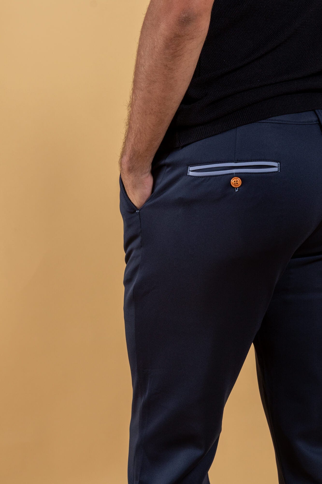 PANTALON POCKET AZUL OSCURO - imagen 2