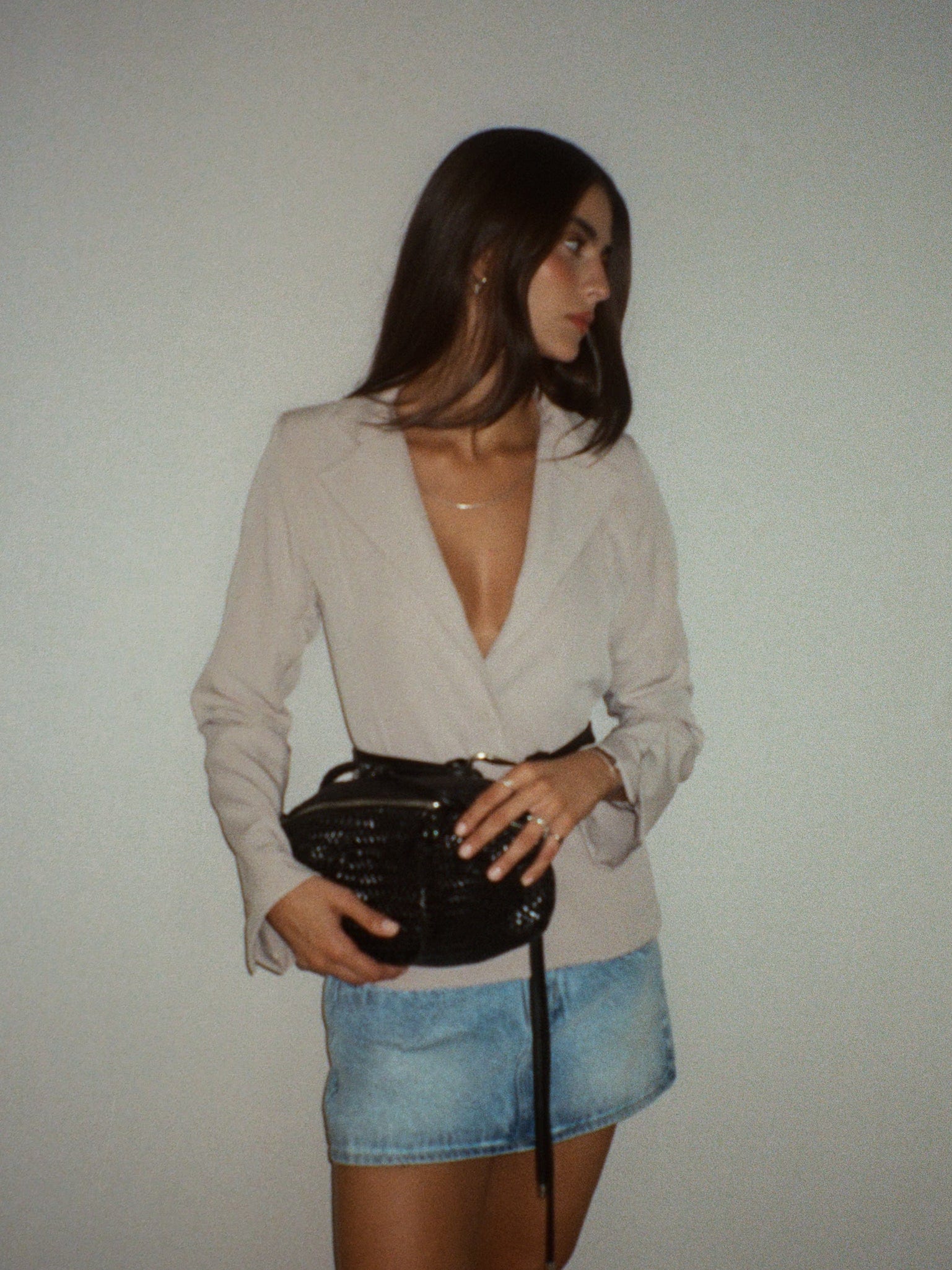 WAIST CLASSIC BLAZER - SAND - imagen 6