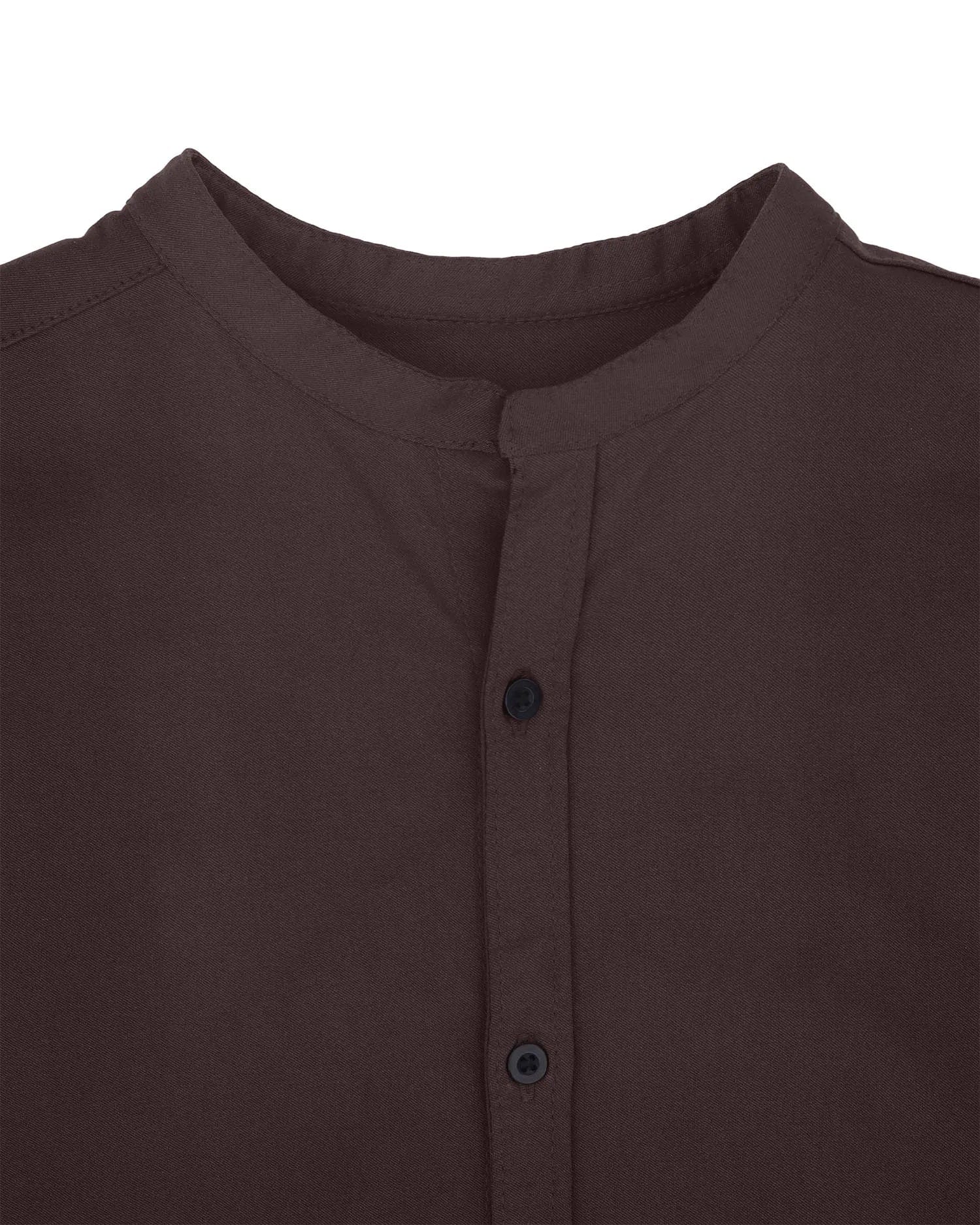 Camisa Oxford Marrón - imagen 3
