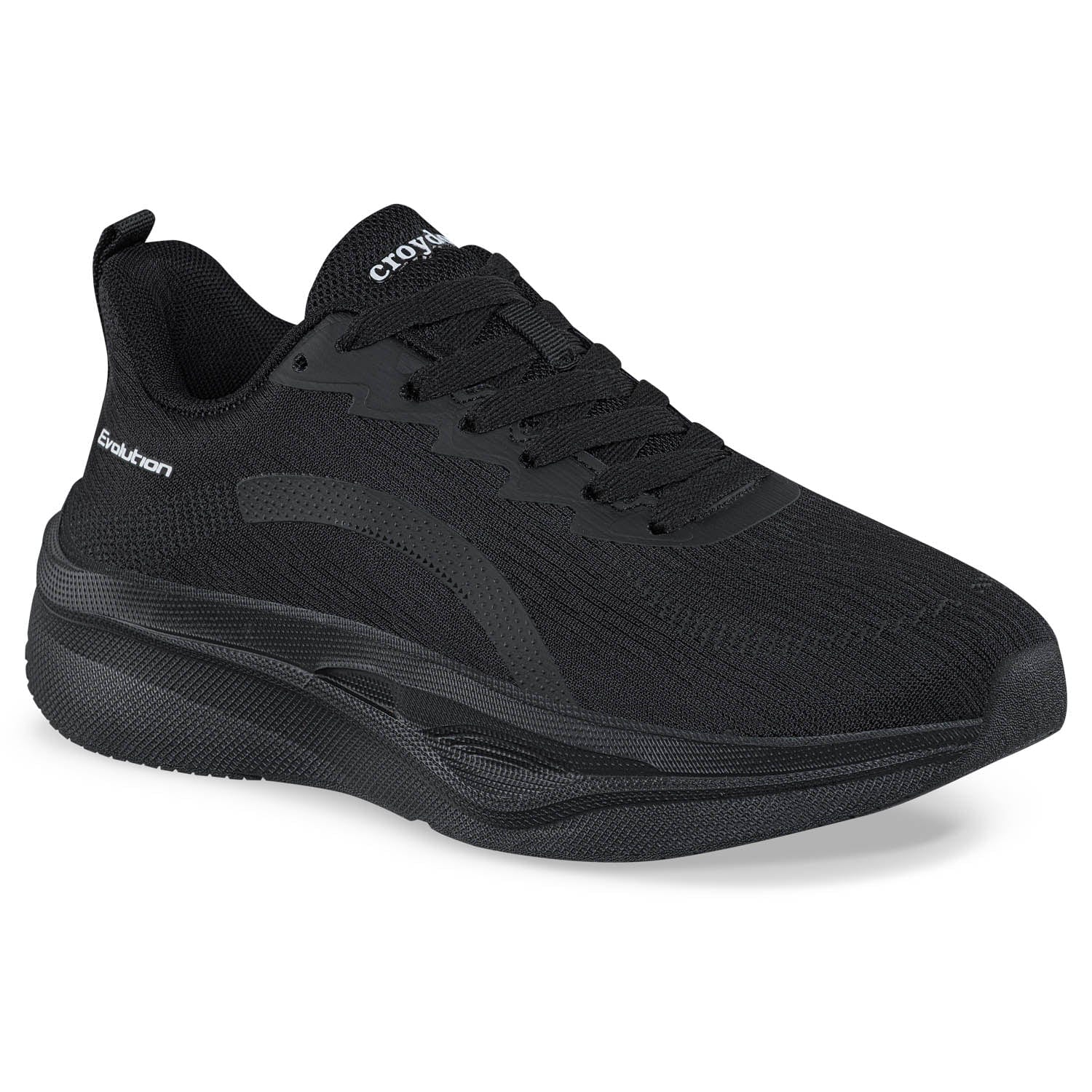 Tenis Running Facod Negro-Negro Croydon Para Mujer - imagen 1
