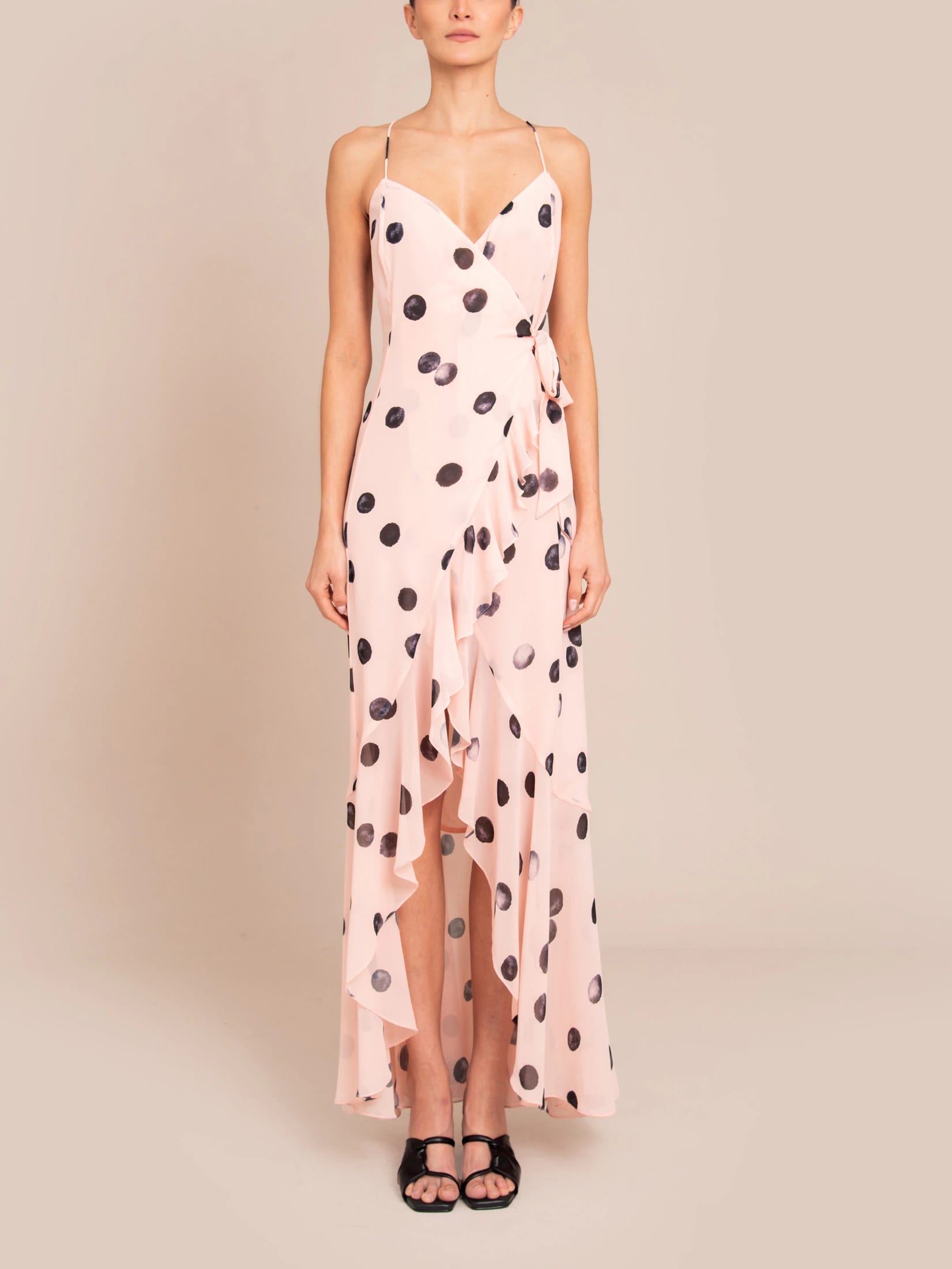 TIERRA DRESS PINK DOTS - imagen 1