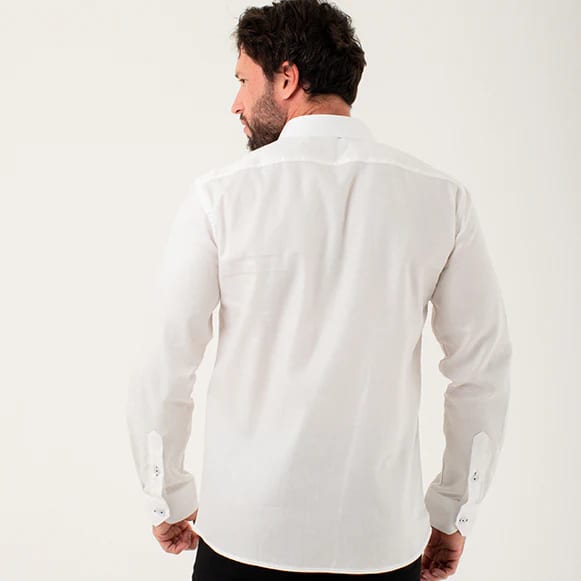 CAMISA ML 100% ALGODON HOMBRE - imagen 100