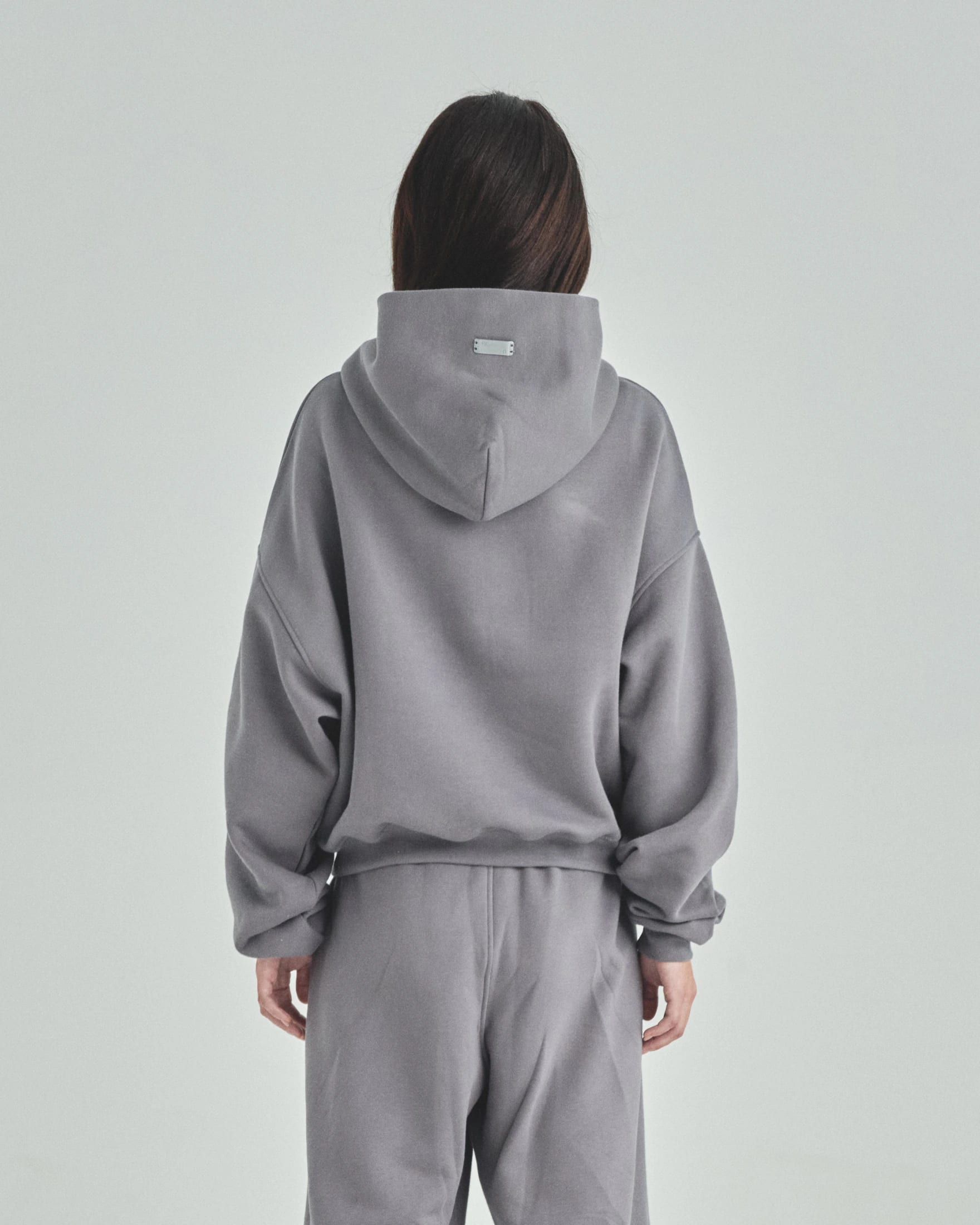Blanks Boxy Fit Hoodie Gray - imagen 8