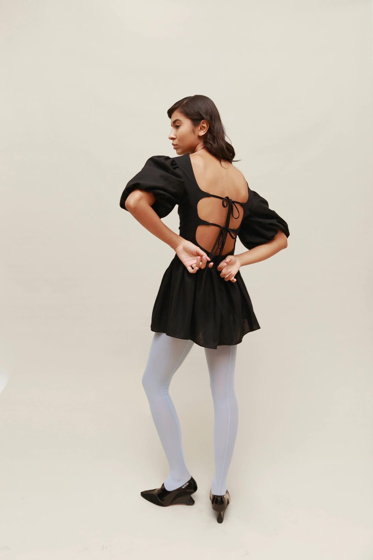 SONSOL DRESS (BLACK) - imagen 1