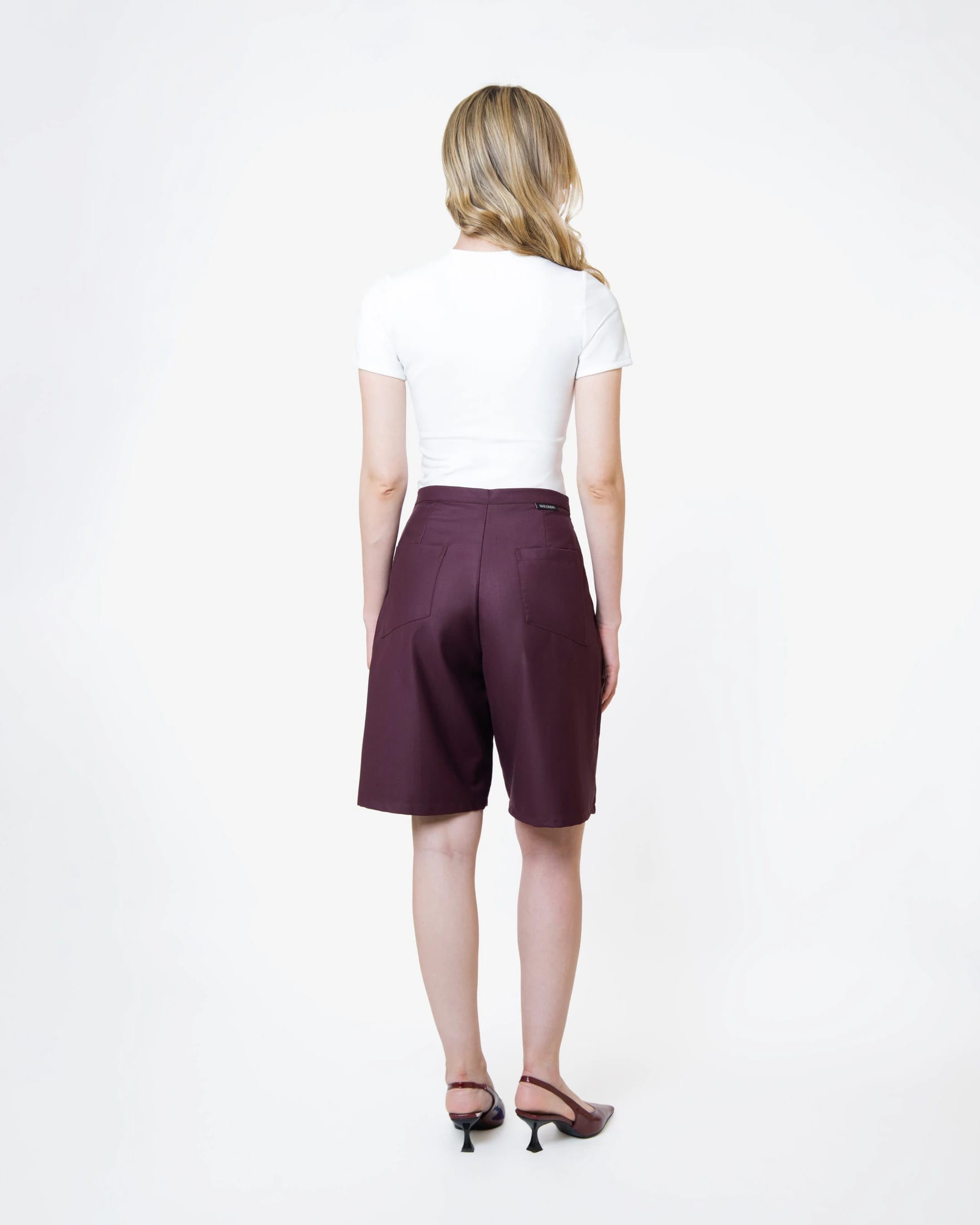 Burgundy Agenda Shorts - imagen 2