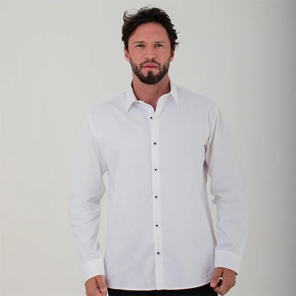 CAMISA ML 100% ALGODON HOMBRE - imagen 1